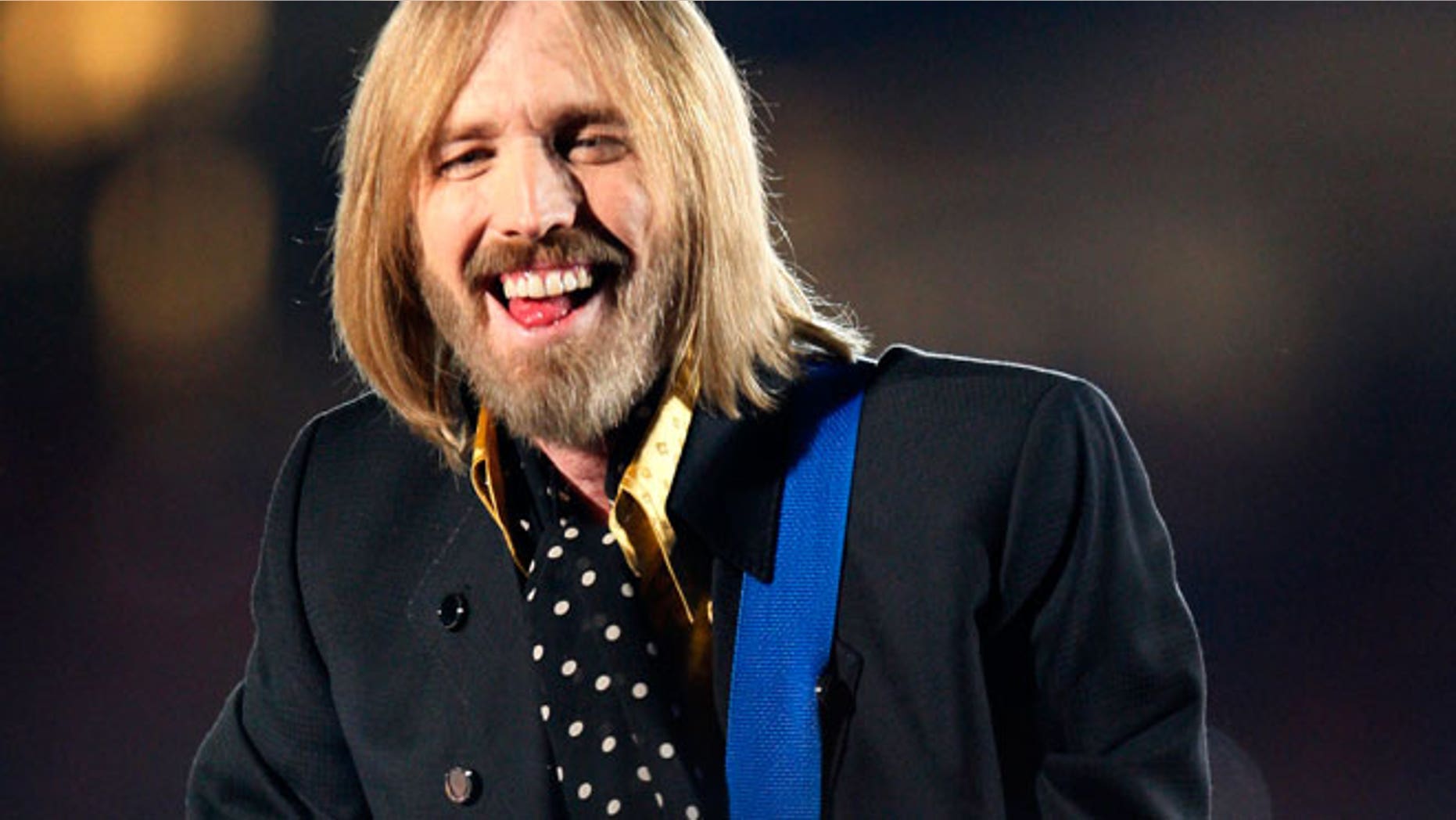 April 2008: Singer Tom Petty and the Heartbreakers perform during the half time show at Super Bowl XLII in Glendale.
