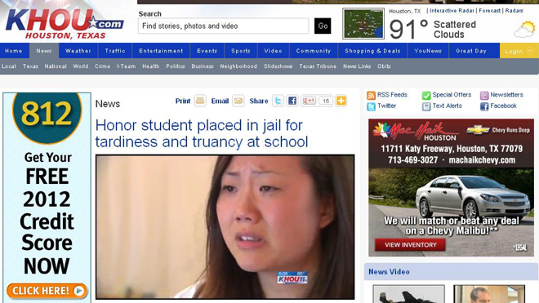 In Texas Courts Turn Truancy Cases Into >> Texas Honor Student Jailed For Truancy Likely Spent Night With Hard In Texas Courts Turn Truancy Cases Into >> Texas Honor Student Jailed For Truancy Likely Spent Night With Hard