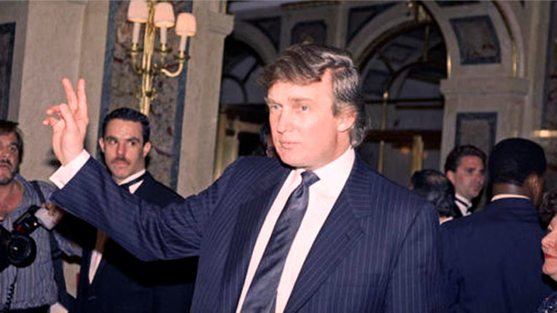 FILE - In this April 9, 1991 file photo, Donald Trump is seen in New York. Back when Trumps love life was tabloid heaven, a Trump spokesman with intimate knowledge of the businessmans personal relationships offered juicy stories about a failing marriage, a new live-in paramour and three other girlfriends he was juggling at once. (AP Photo/Luiz Ribeiro, File)