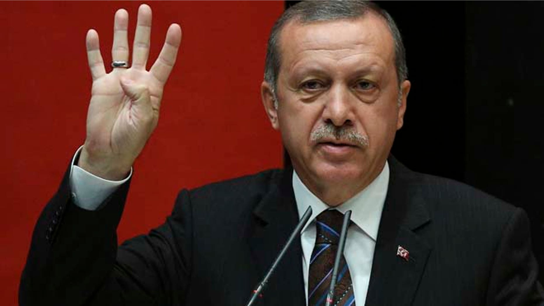 Turkish President Erdogan commands the region's most powerful army. (AP)
