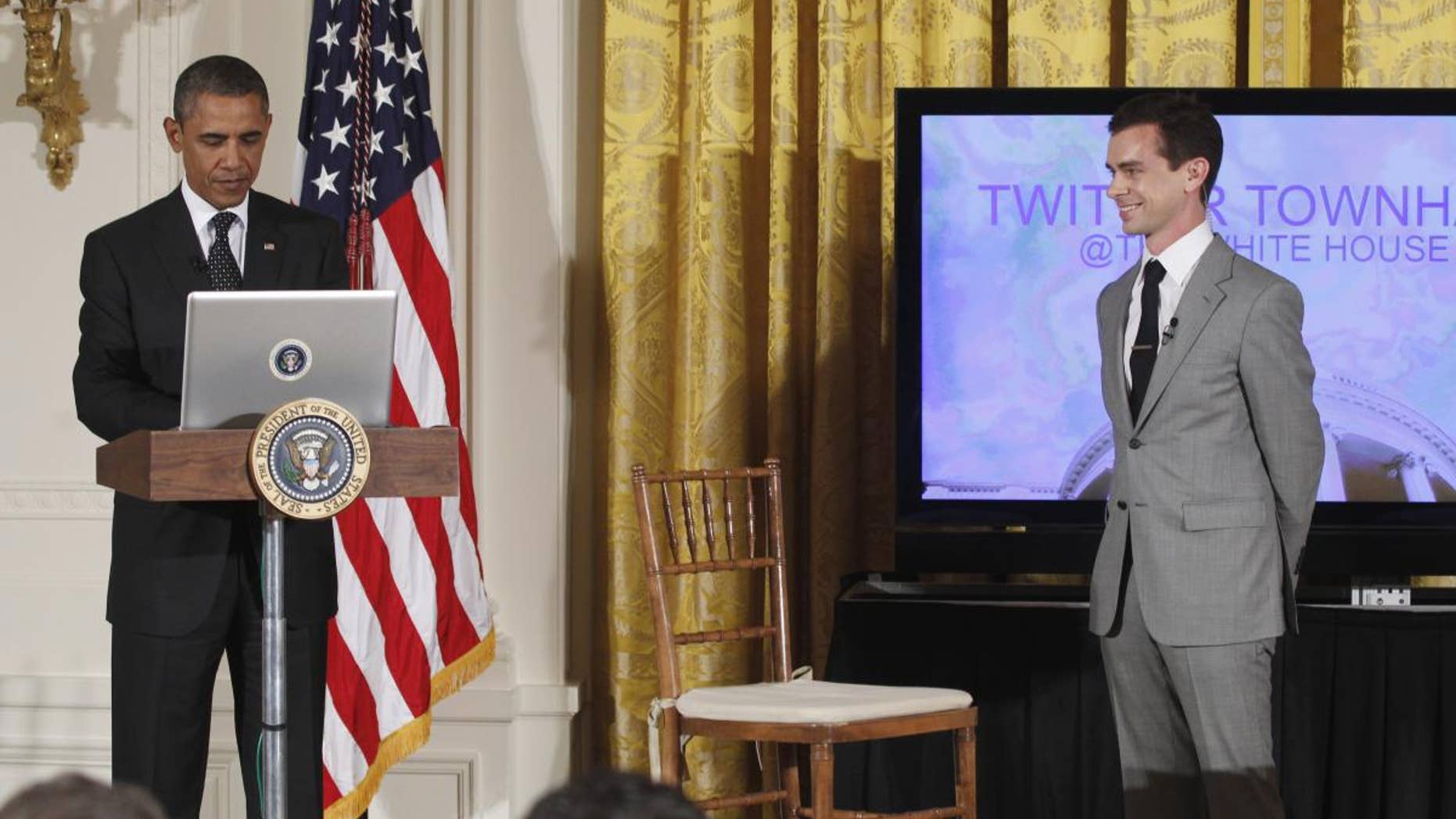 AP image/Twitter town hall