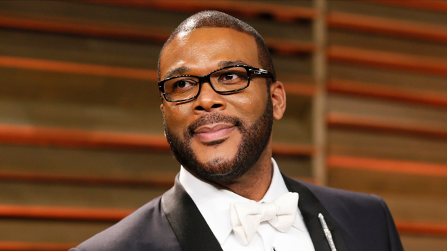 Director Tyler Perry arrives at the 2014 Vanity Fair Oscars Party in West Hollywood, California March 2, 2014.