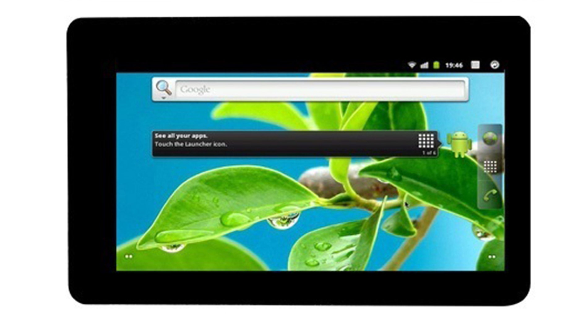 The Ubi Slate, a $38 ultralowcost tablet set to hit U.S. shores.