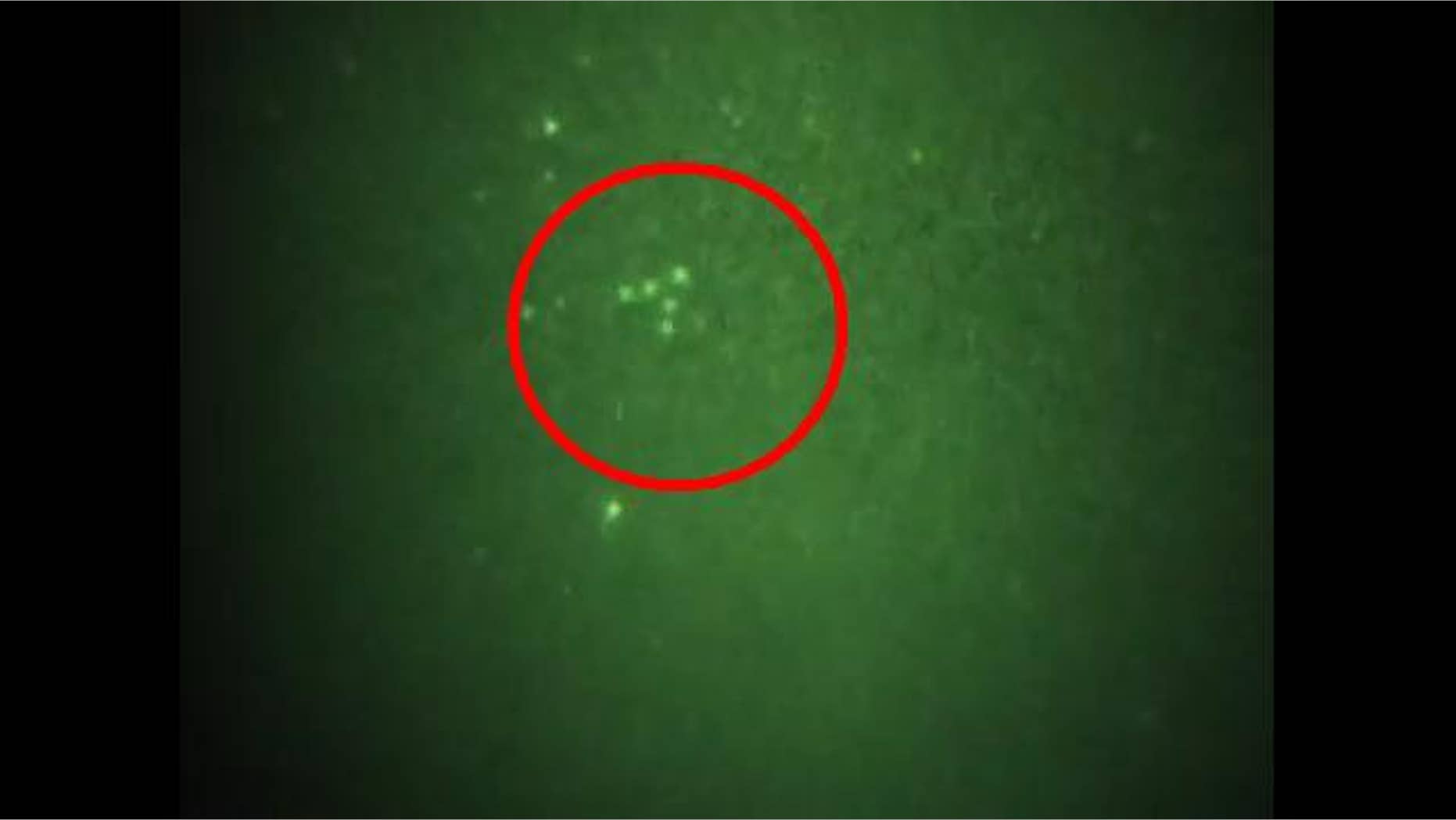 A video claims to show a UFO drifting over Ireland.