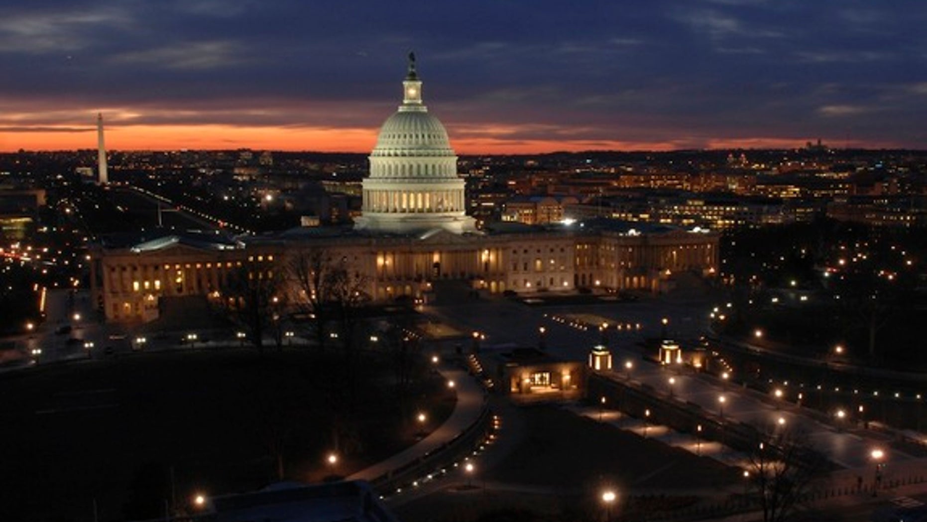 The United States Capitol building.