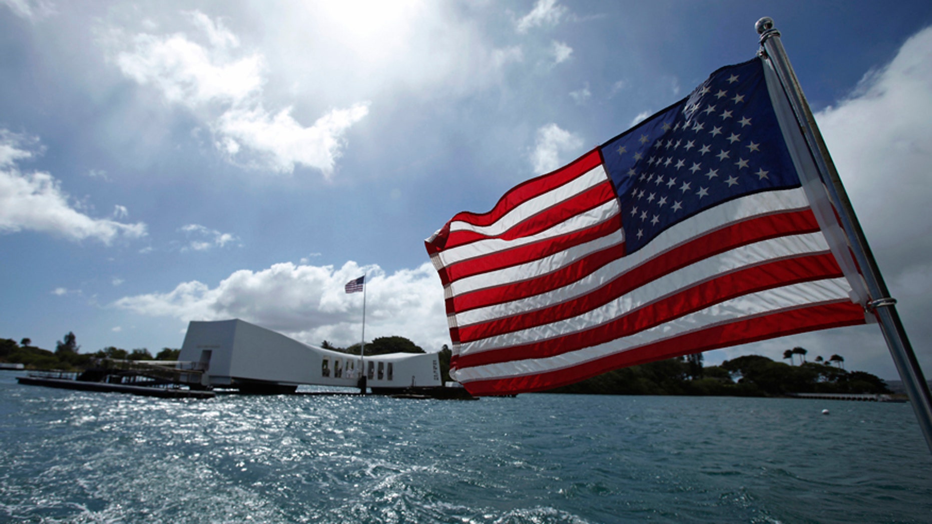 File photo - A view of the USS Arizona Memorial during the 50th anniversary ceremony at the World War II Valor in the Pacific National Monument in Honolulu, Hawaii May 27, 2012.