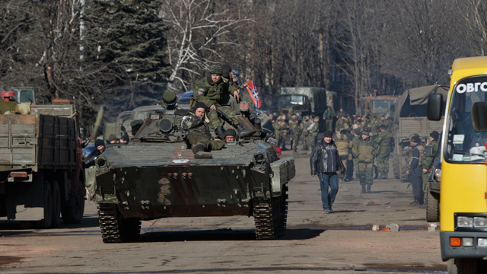 Ukraine Rebels Claim To Have Begun Weapons Pullback; No Immediate ...