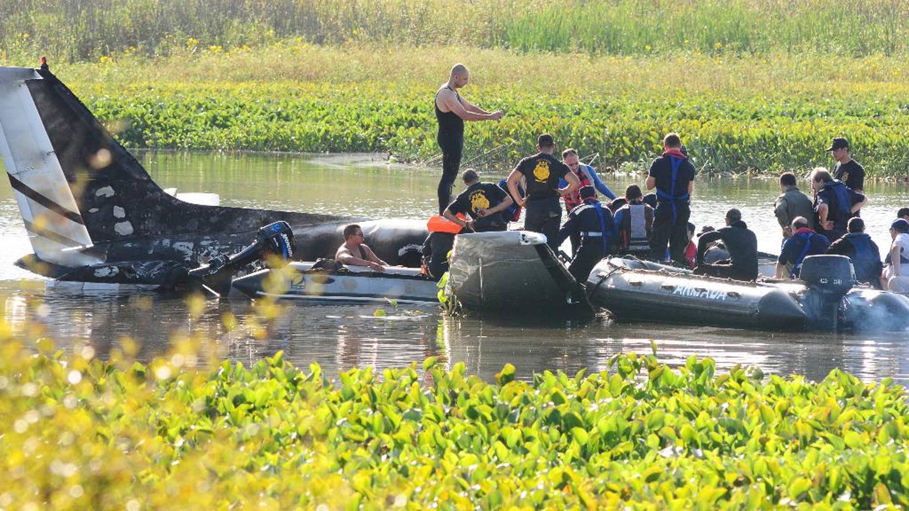 Argentine Small Plane Crashes Burns Near Uruguay Resort 10 Dead Fox   Uruguay Plane Crash 1 