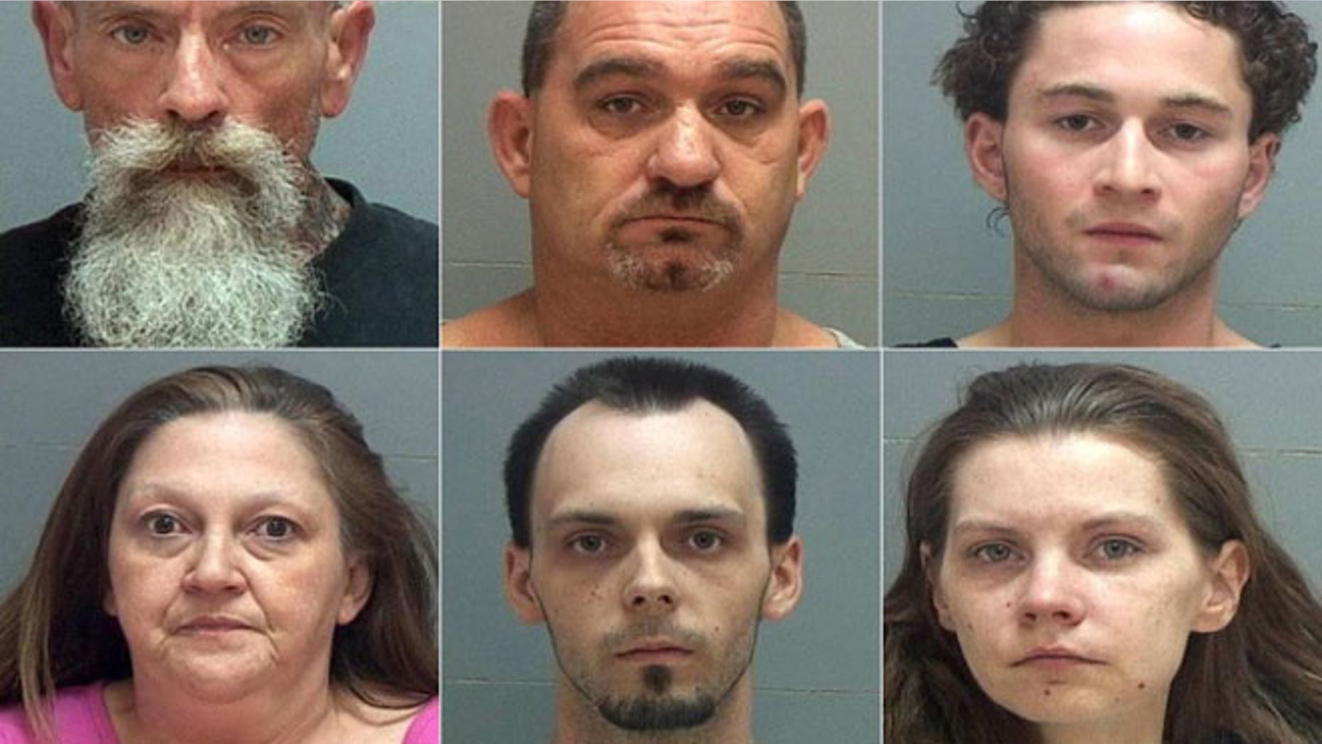 Clockwise from top left is David Masters, Tracy Jordan, Brandon Haggard, Jennifer Moses, Lee Moses, and Paula Jones.