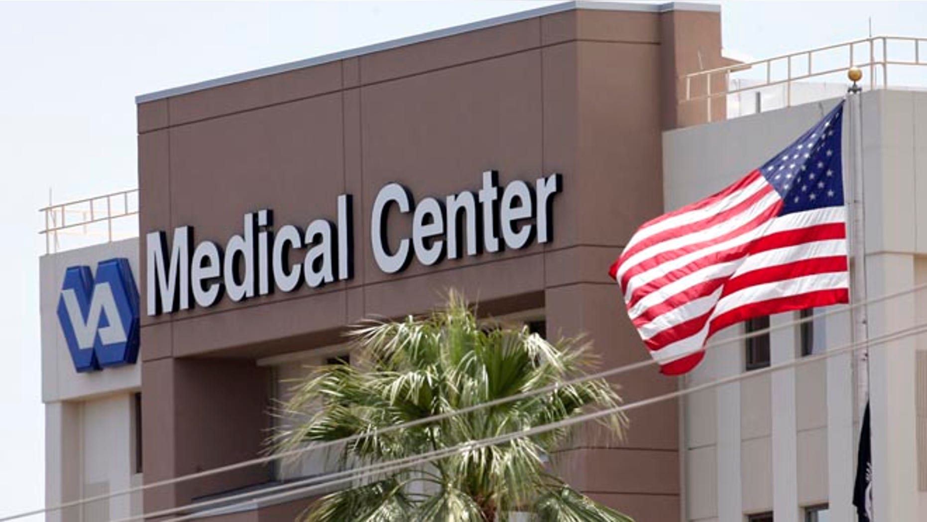 This photo from Saturday, May 17, 2014 shows the Department of Veterans Affairs in Phoenix.