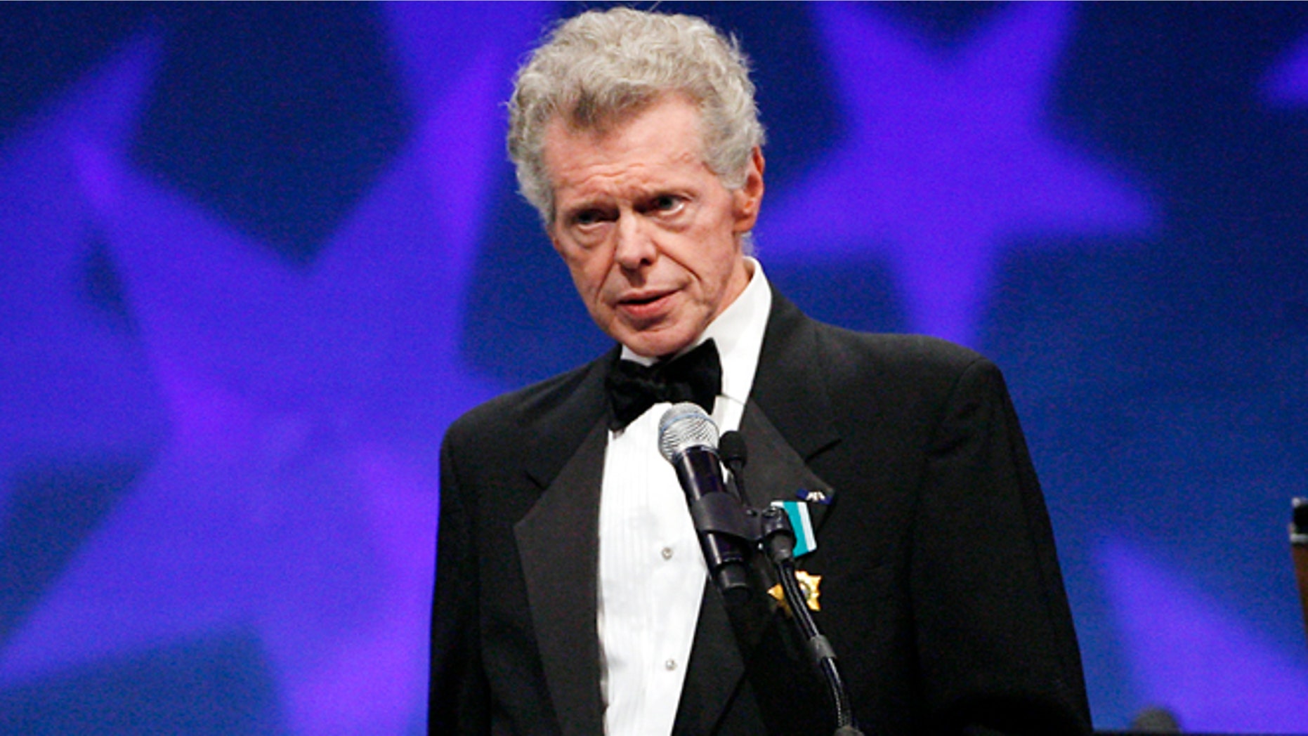 This Sept. 18, 2008 file photo shows pianist Van Cliburn at the presentation ceremony of the Liberty Medal that was presented to former President of the Soviet Union Mikhail Gorbachev in Philadelphia.