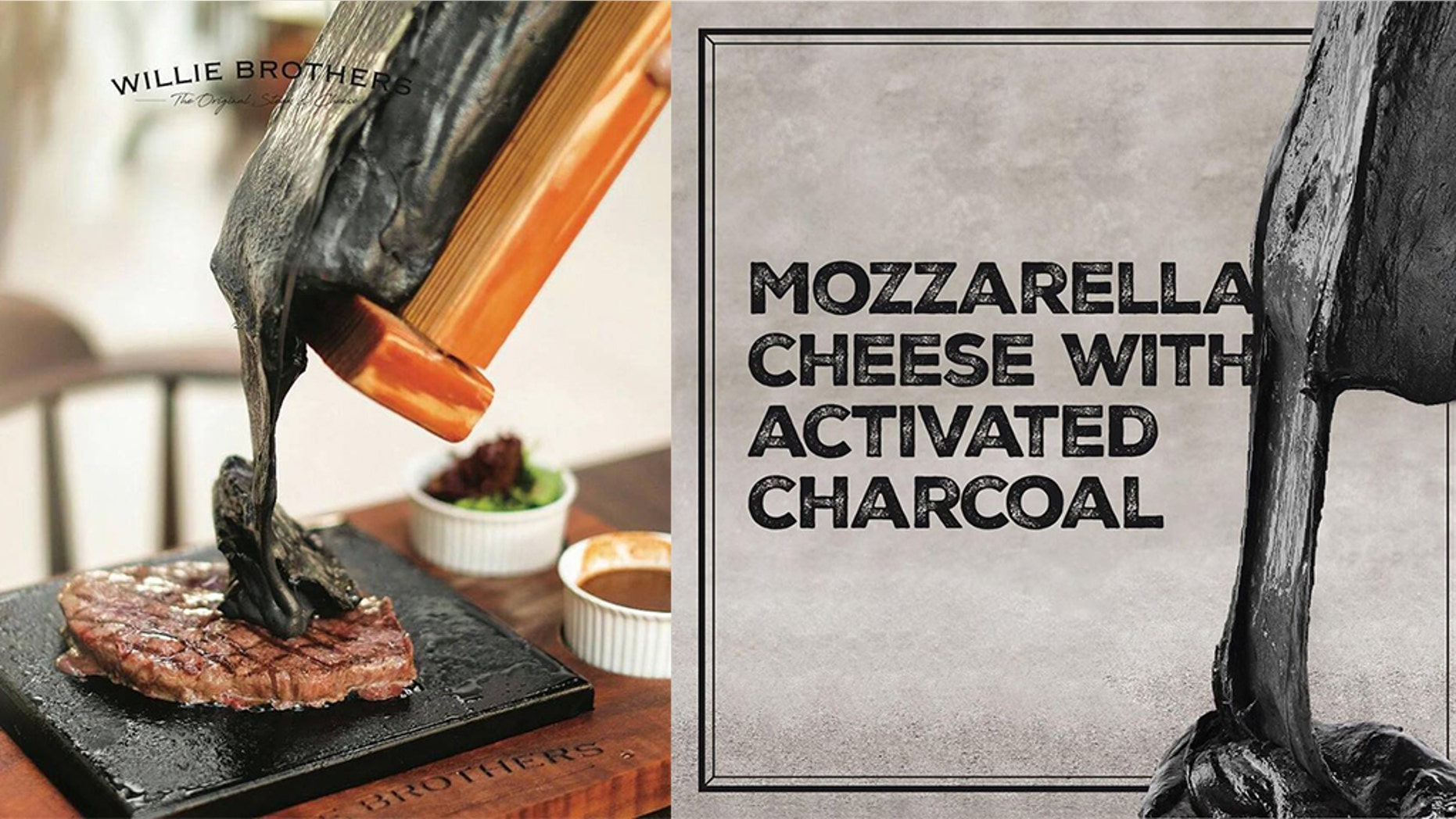 Willie Brothers, an American-style steakhouse in Jakarta, is serving up dark, oozing plates of “Venom Cheese,” a mozzarella cheese infused with pitch-black activated charcoal.