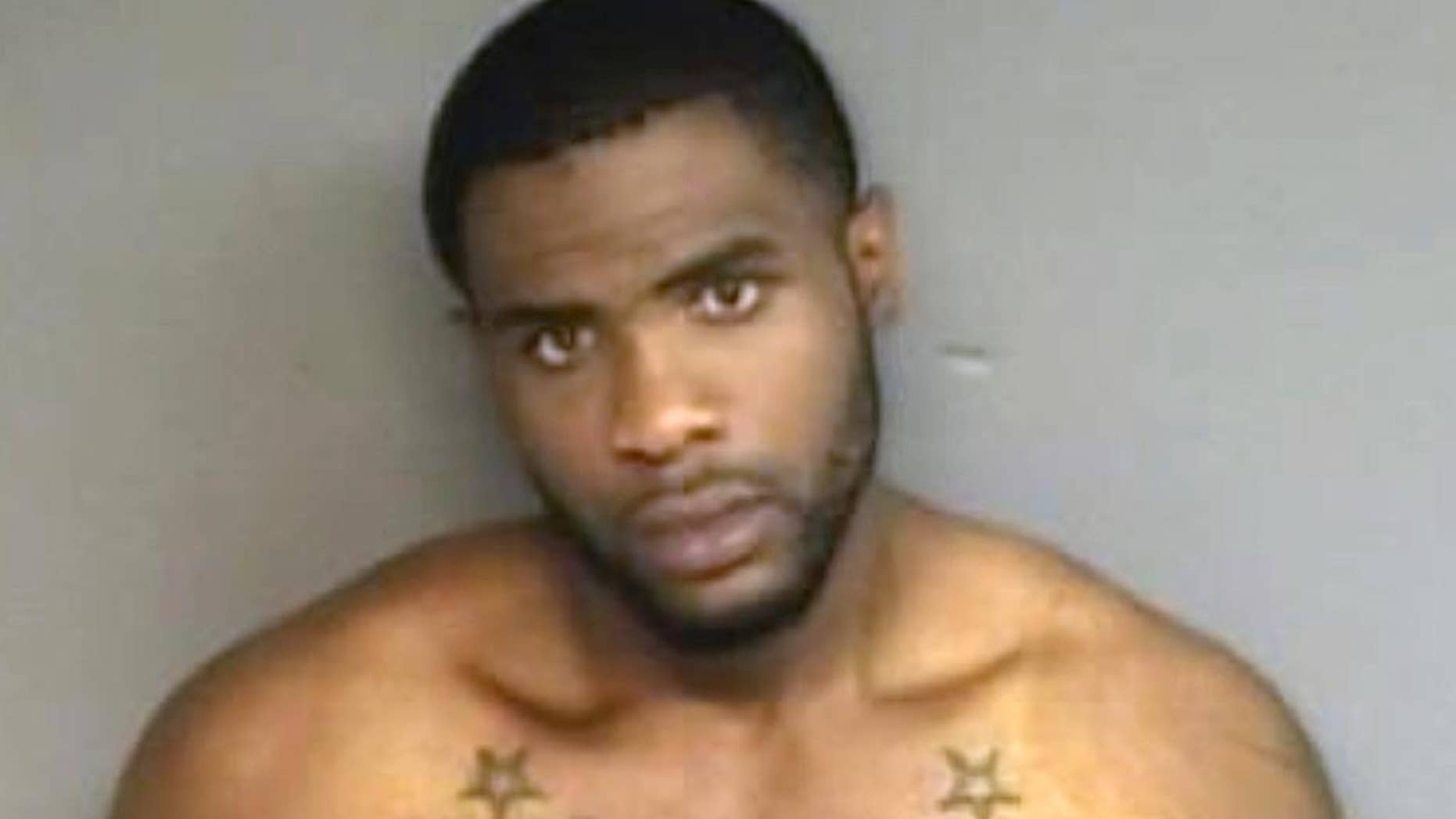 This booking photo released by the Stamford Police Department shows Dayron Wills, charged with spraying gunfire into a crowd early Sunday, July 13, 2014, outside a downtown Stamford, Conn., nightclub. Five were injured, and the incident was captured in video taken on a mobile phone by someone standing near the shooting. (AP Photo/Stamford Police Department)