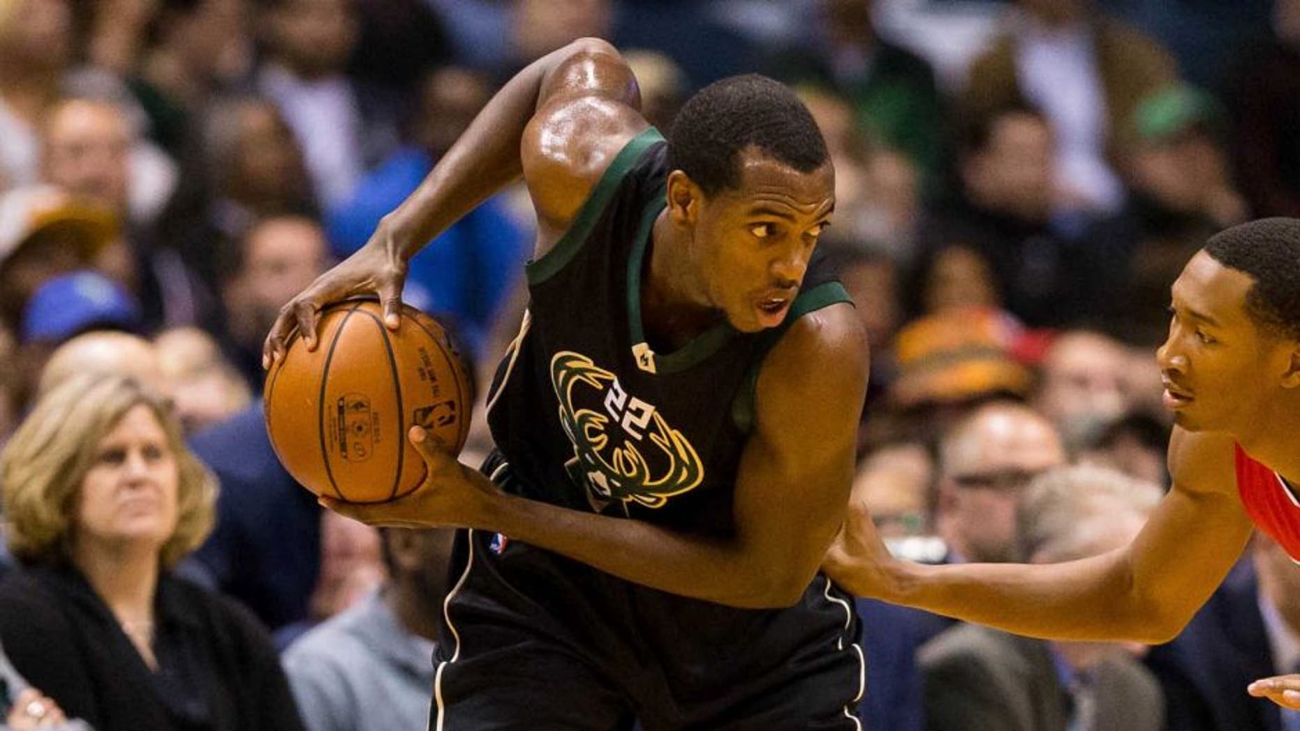 Wednesday, Dec. 9: Milwaukee Bucks guard Khris Middleton looks to pass during the game against the Los Angeles Clippers at BMO Harris Bradley Center.