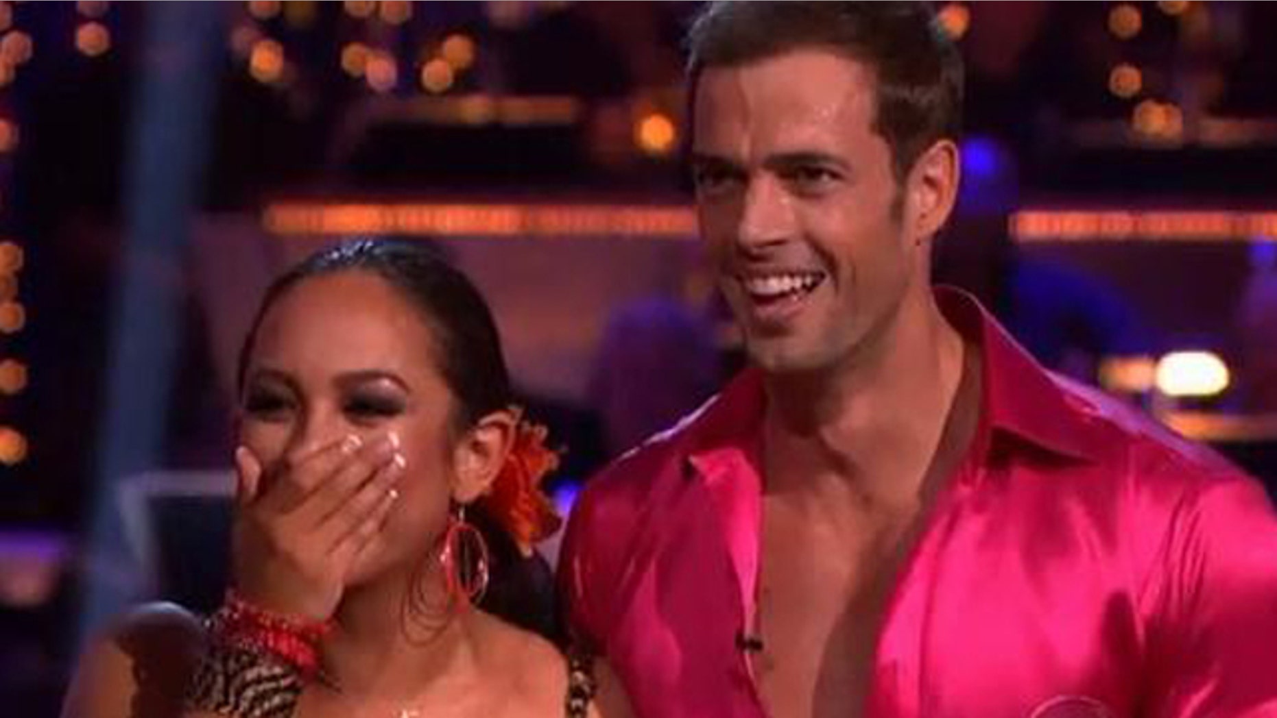 May 14, 2012: William Levy and Cheryl Burke dance the samba Monday on "Dancing With the Stars."
