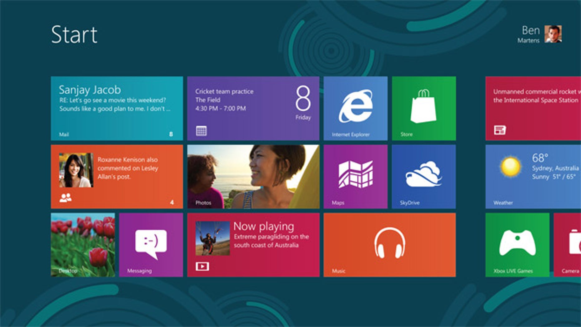 Microsoft Windows 8 Release Preview Unveiled Touchpad