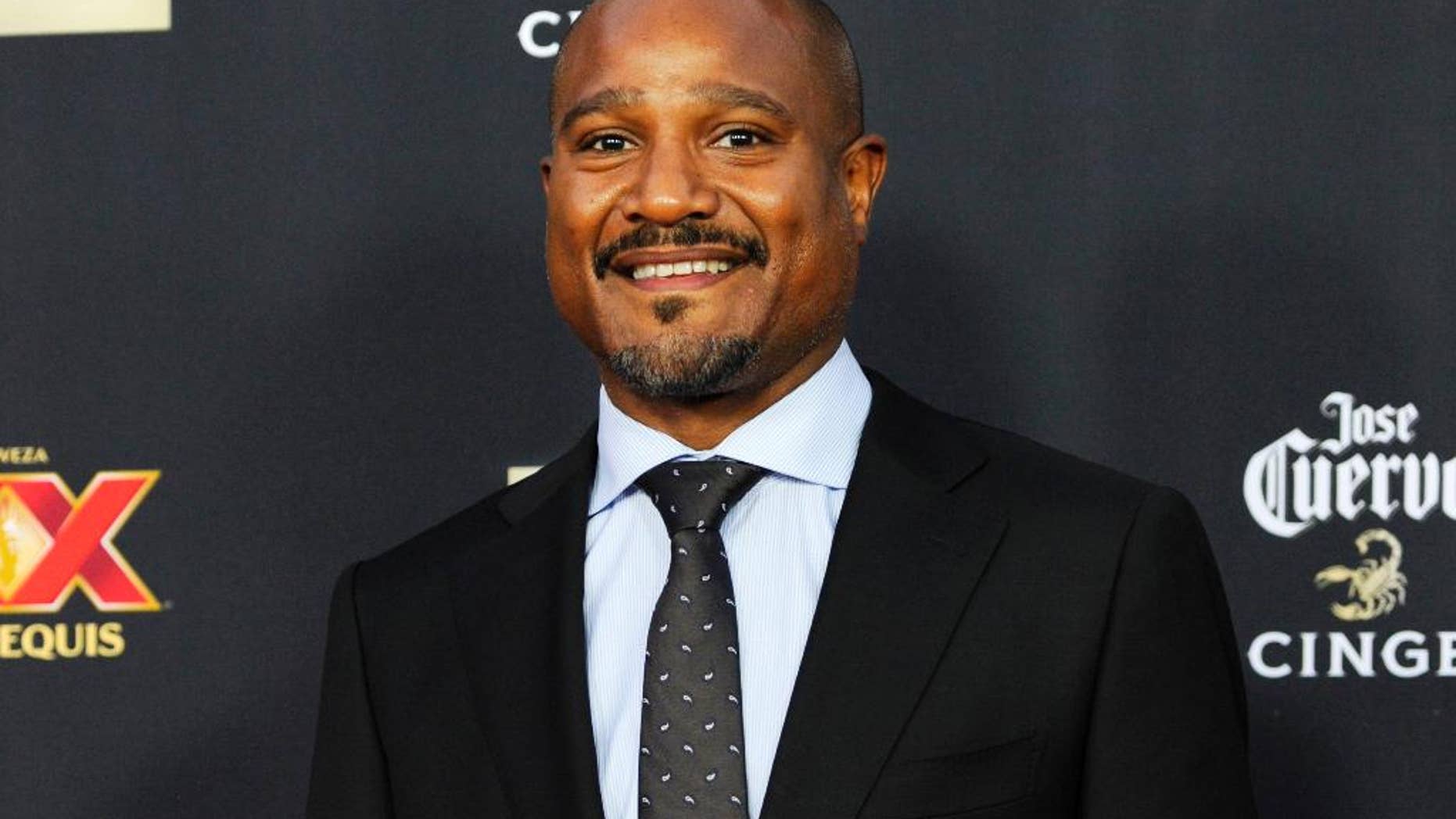FILE - In this Oct. 2, 2014 file photo, Seth Gilliam, a cast member in "The Walking Dead," poses at a special screening for season five of the show in Universal City, Calif. Gilliam is facing drunken driving and drug charges after police say he was clocked on radar at 107 mph while passing a police officer who was running radar on a Georgia highway. Police say 46-year-old Gilliam was stopped shortly after 2 a.m. Sunday, May 3, 2015, on Georgia 74 in the Peachtree City area, not far from the set where much of the TV show is filmed in nearby Senoia. (Photo by Chris Pizzello/Invision/AP, File)