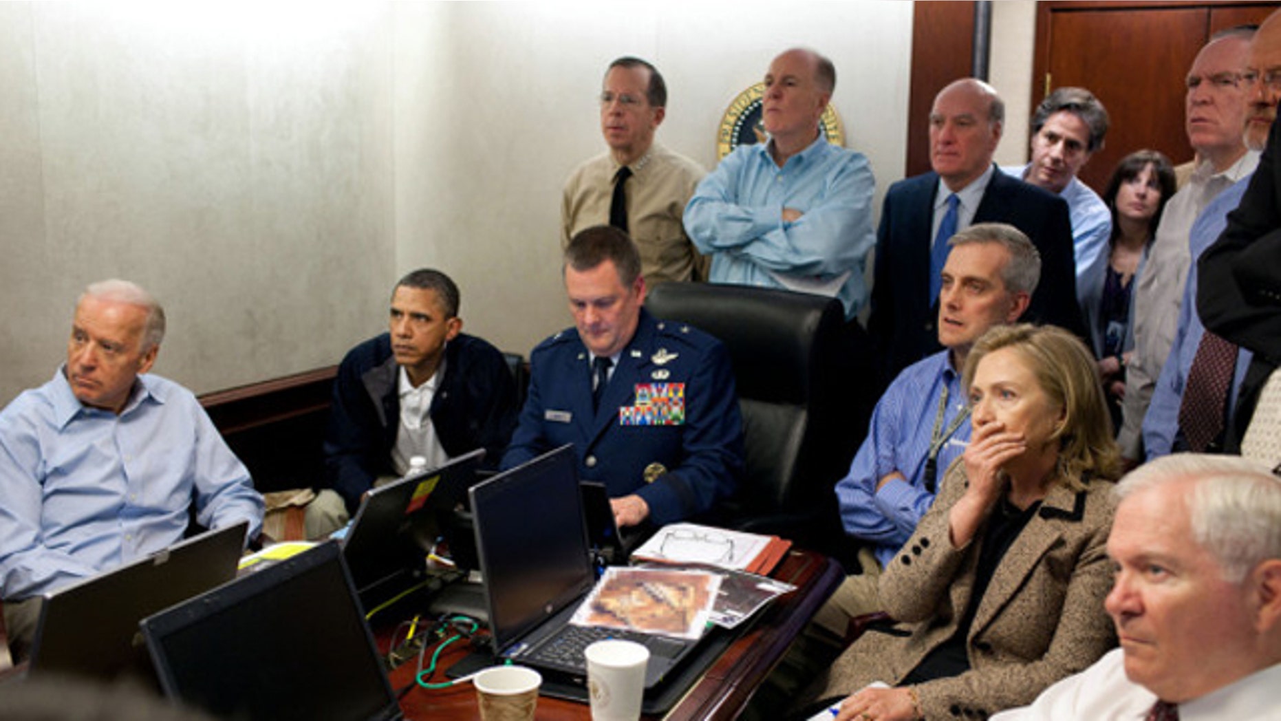 Top-level officials get updated on the status of the mission to kill Usama bin Laden