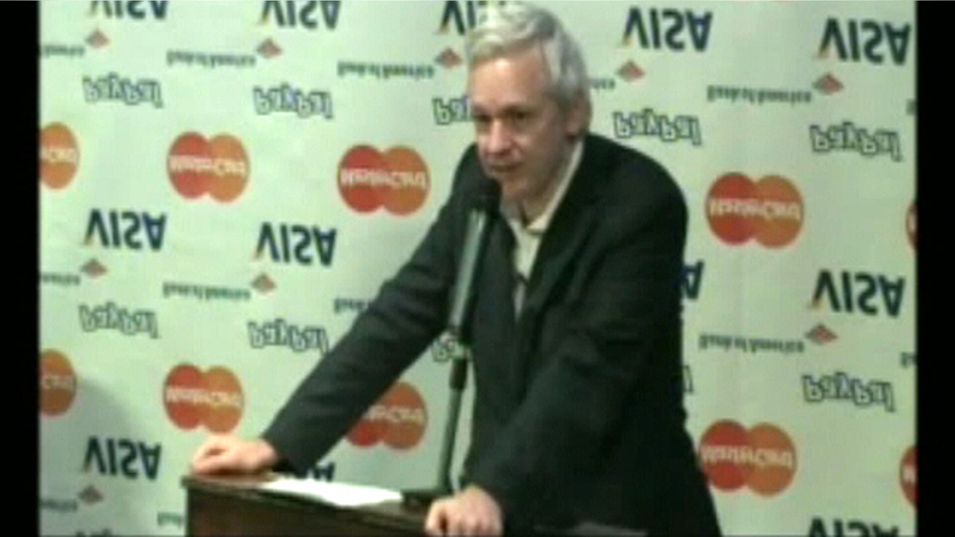 Oct. 24, 2011: WikiLeaks head Julian Assange announced during a press conference in London that the whistle-blowing group would stop releasing secrets to focus on raising money.