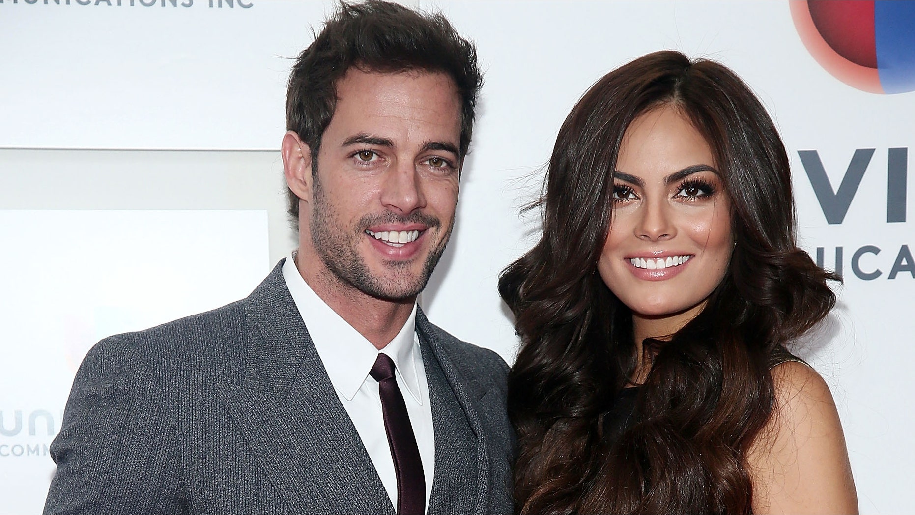NEW YORK, NY - MAY 14: (L-R) William Levy and Jimena "Ximena" Navarrete attend the 2013 Univision Upfront Presentation at Espace on May 14, 2013 in New York City. (Photo by Astrid Stawiarz/Getty Images)