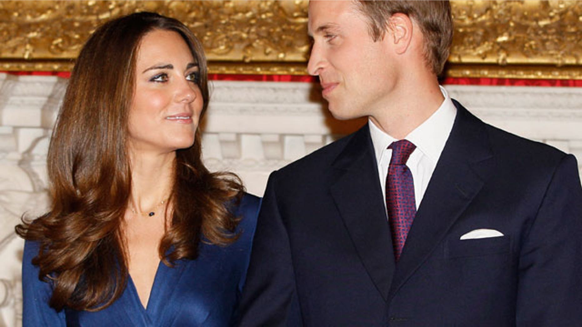 Nov. 16: Kate Middleton and her fiance Prince William at a press conference discussing their engagement.