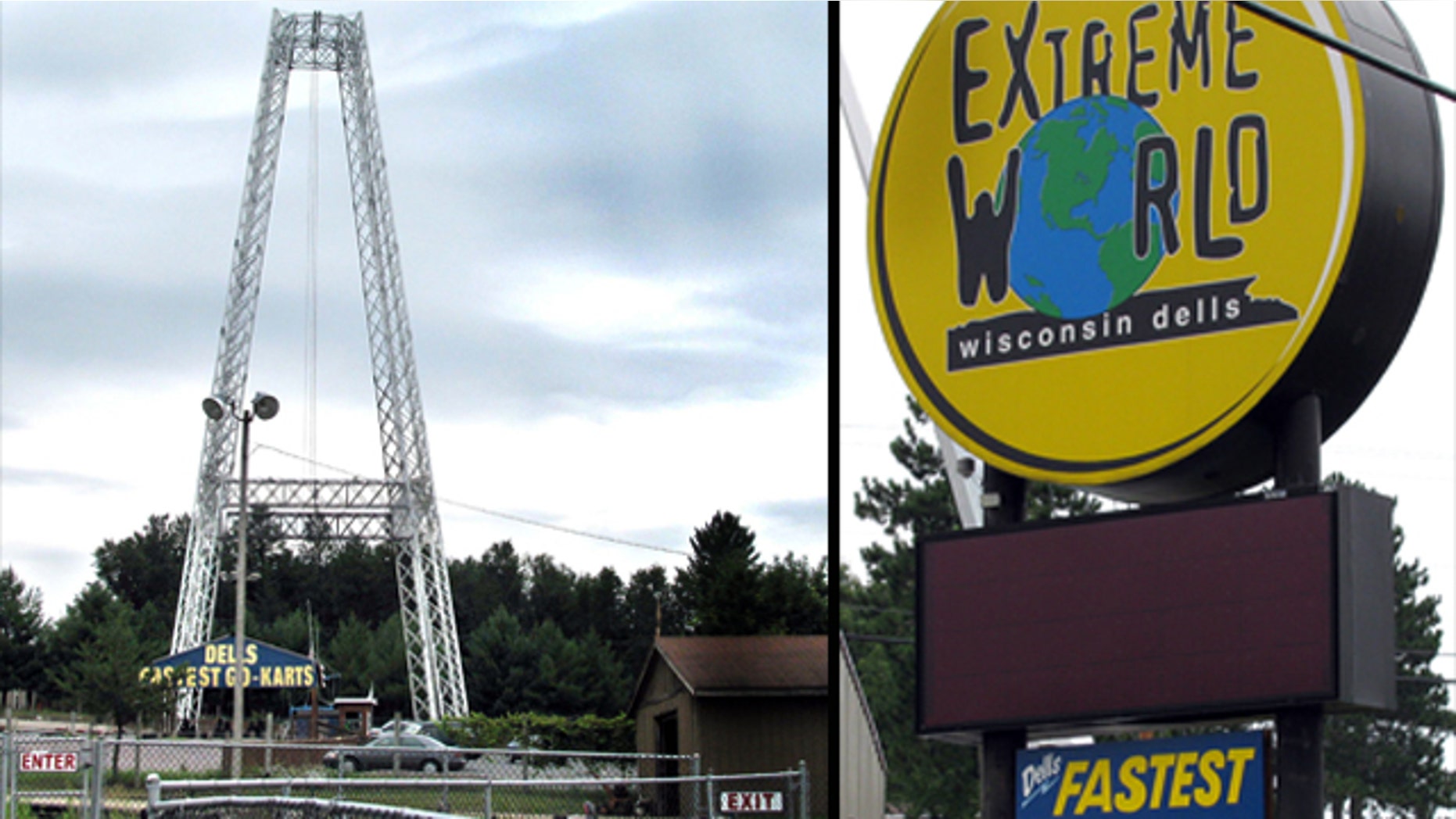 July 30, 2010: A worker at Extreme World in Lake Delton, Wis., allegedly let a girl fall 100 feet to the ground on the Terminal Velocity ride after he 'blanked out.'