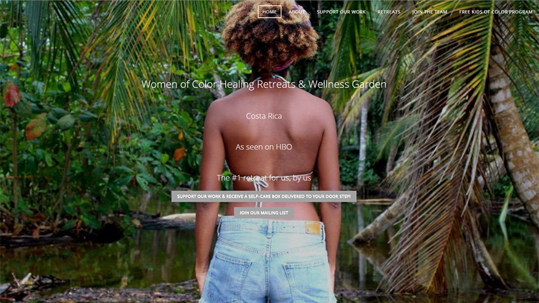 The Women of Color Healing Retreat aims to disconnect visitors from the "psychological trauma of systemic racism."