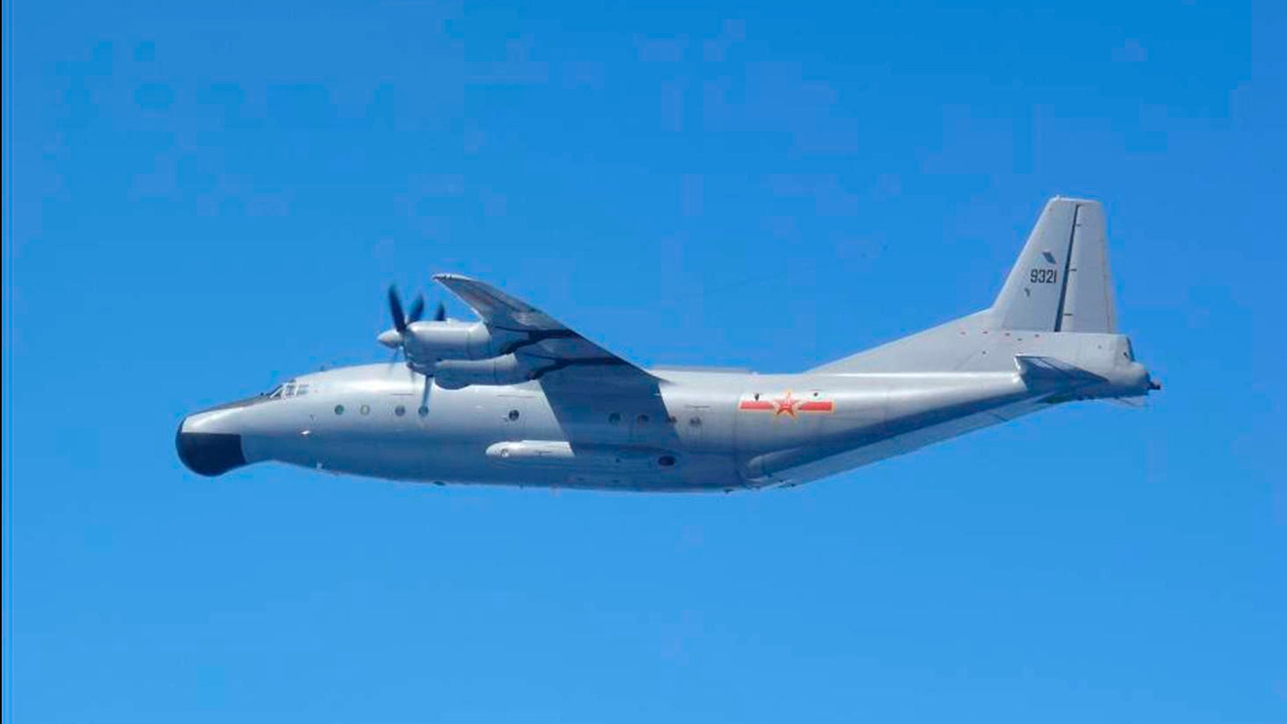 A Y-8 military plane, similar to the one seen here, vanished on its way to Yangon in Burma.