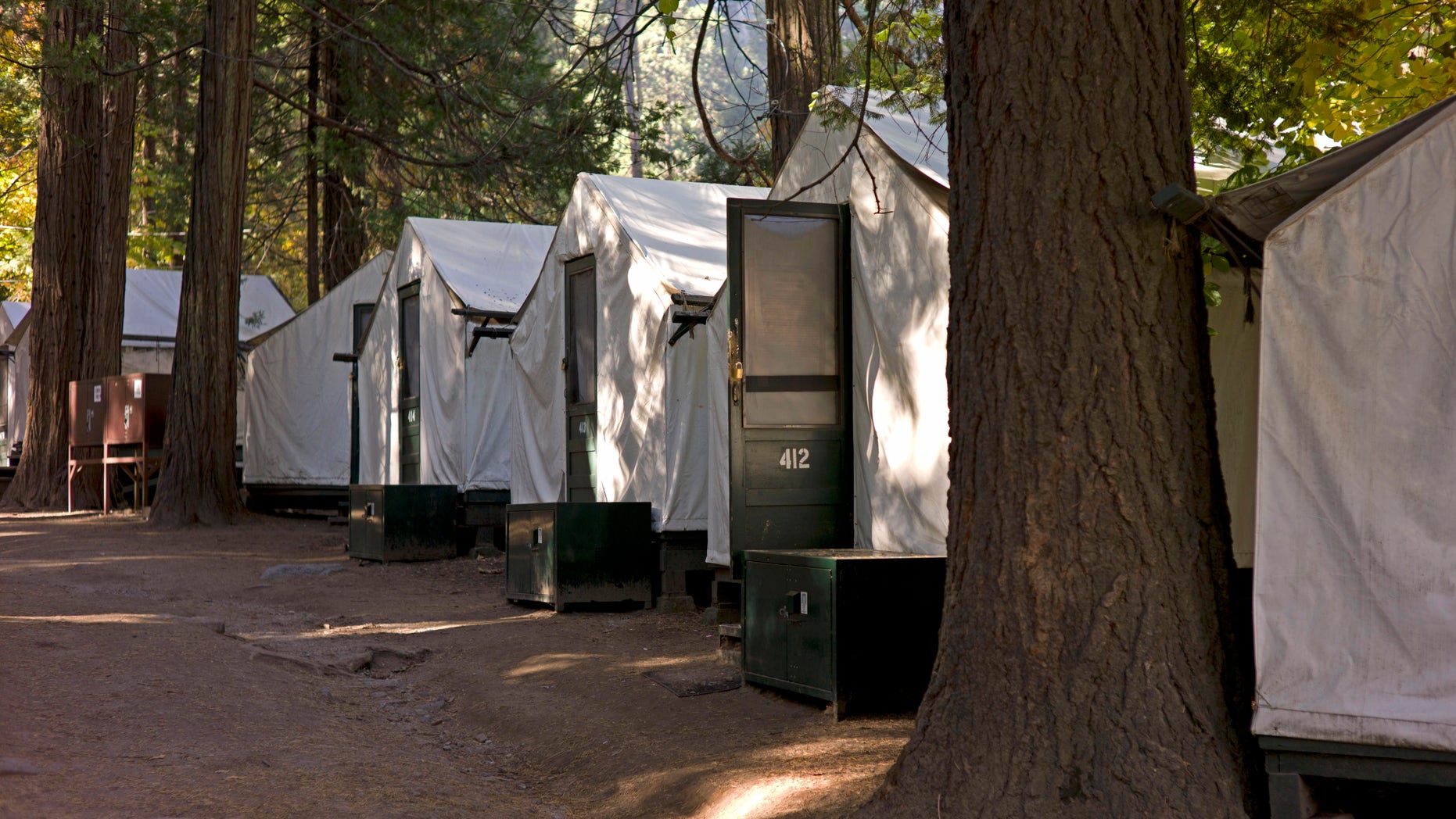 Curry Village in Yosemite National Park, Calif. (AP Photo/Ben Margot)