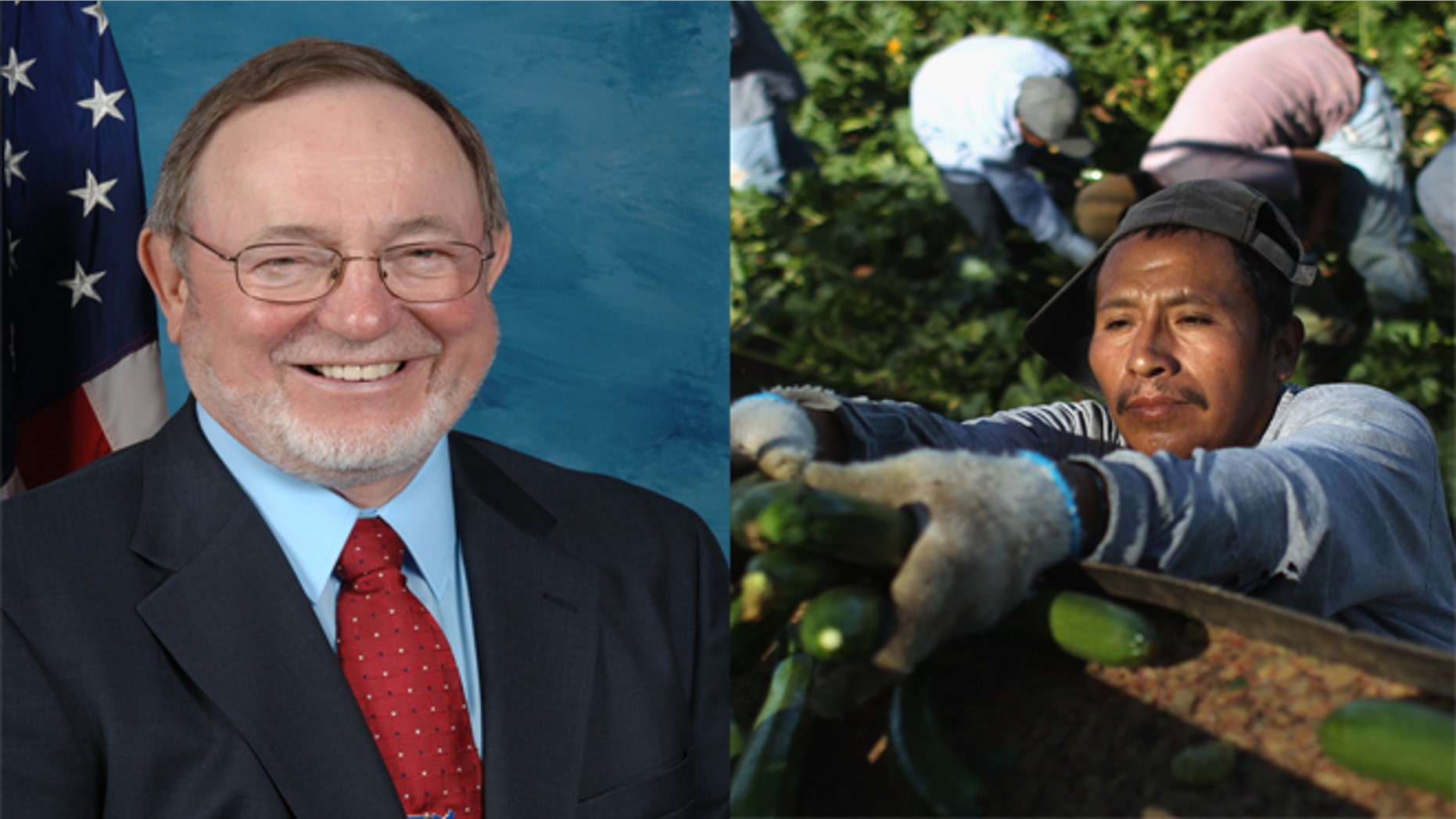 Rep. Don Young of Alaska (left) made an ethnic slur about Hispanic farmworkers during a radio interview.