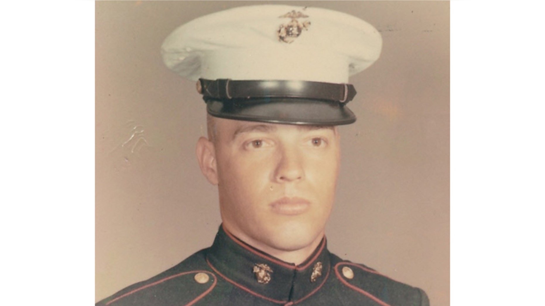 Zambito is pictured here as a young Marine.