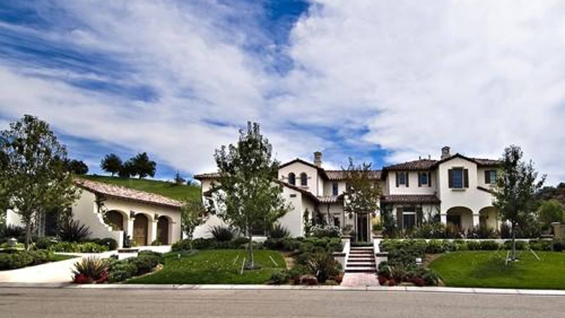 Justin Bieber bought this home in Calabasas.