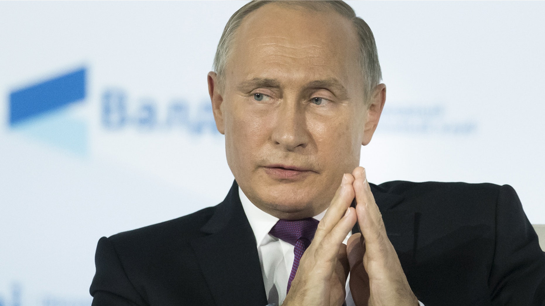 Oct. 19: Russia's President Vladimir Putin speaks during a session of the Valdai Discussion Club in Sochi
