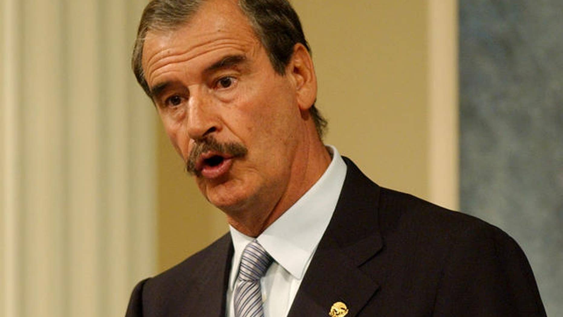 Vicente Fox, former Mexican President.