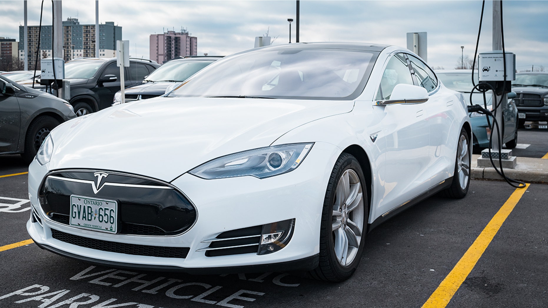The new record was broken by a Tesla Model S