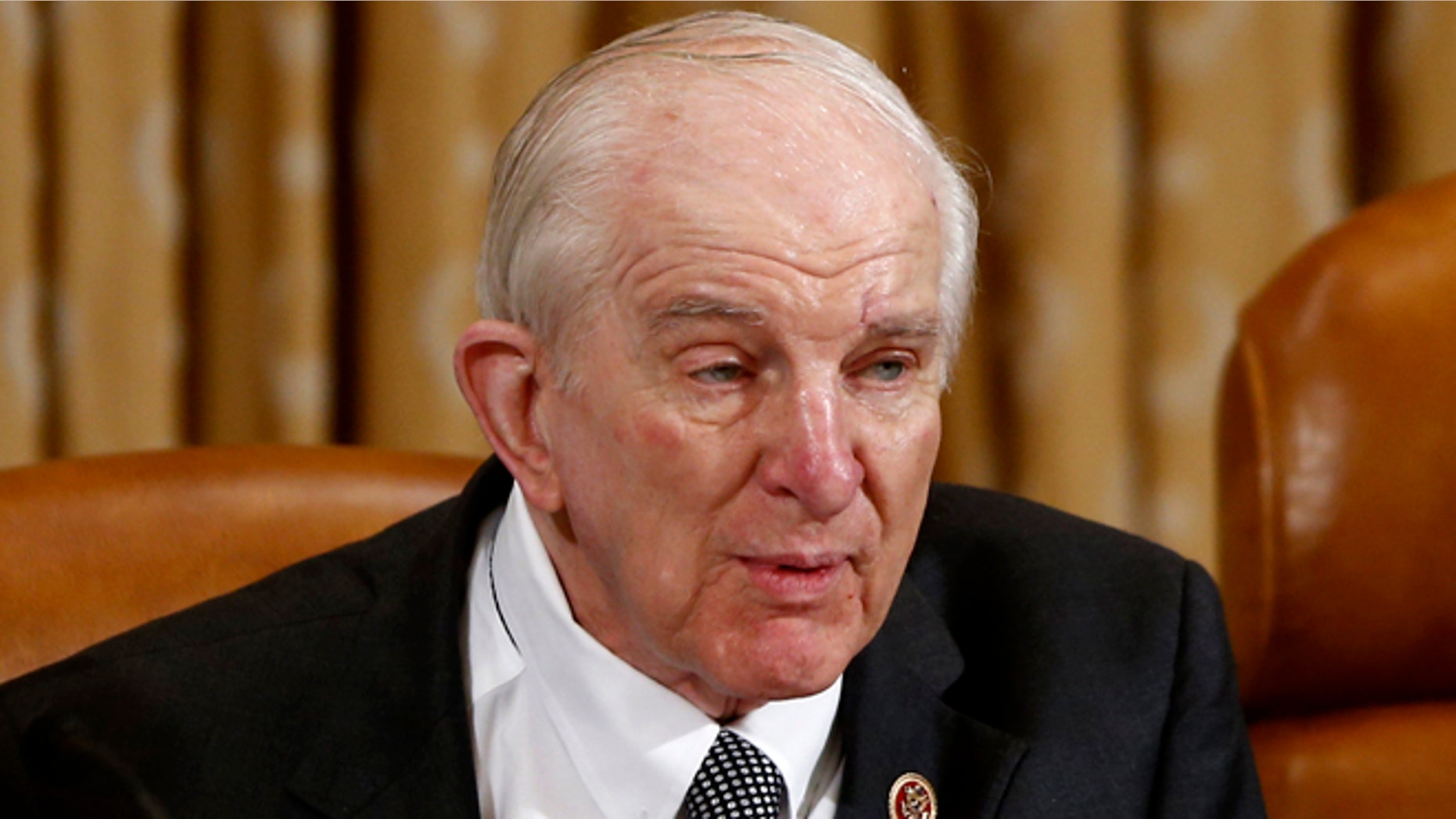 FILE - In this June 4, 2013 file photo, Rep. Sam Johnson, R-Texas speaks on Capitol Hill in Washington. Millions of immigrants benefiting from President Barack Obamas executive actions could get a windfall from the IRS, a reversal of fortune after years of paying taxes to help fund government programs they were banned from receiving. Armed with new Social Security numbers, many of these immigrants who were living in the U.S. illegally will now be able to claim up to four years worth of tax credits designed to benefit the working poor. For big families, thats a maximum of nearly $24,000, as long as they can document their earnings during those years. (AP Photo/Charles Dharapak, File)