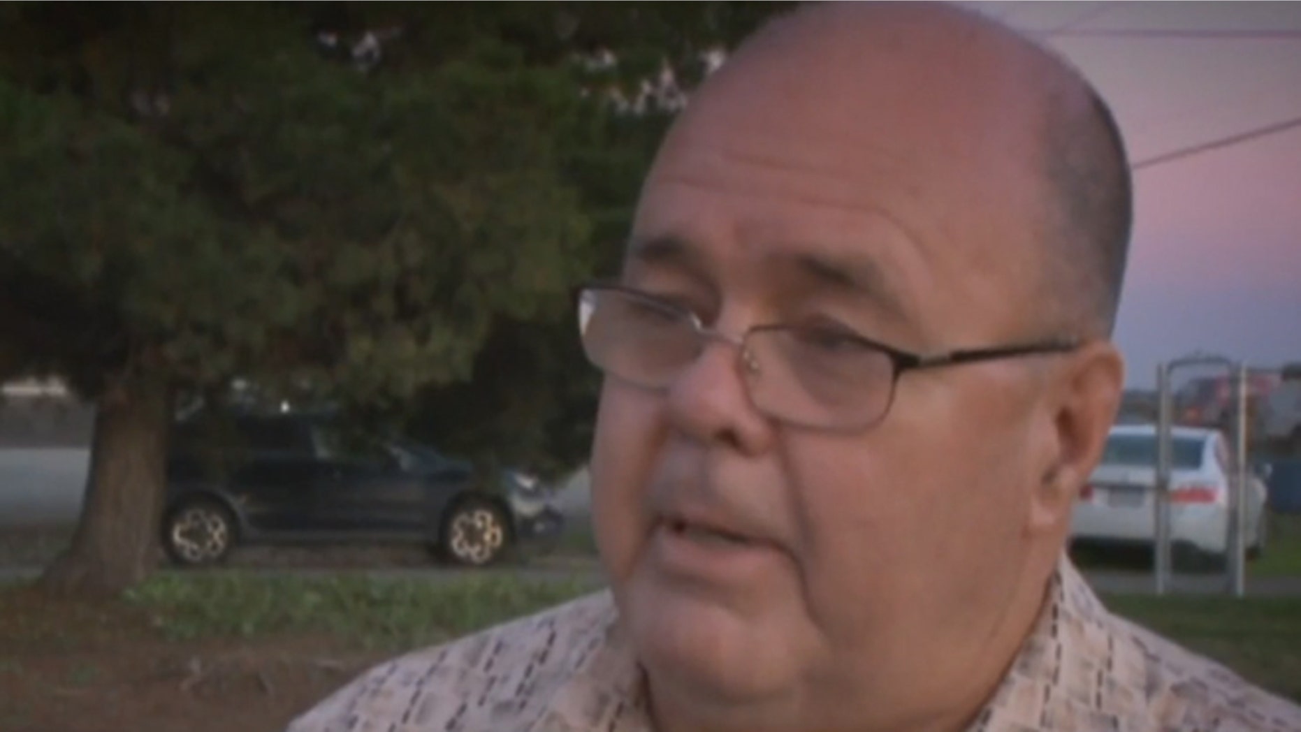 Stewart Perry is the father of fallen Army soldier John Perry. (KOVR-TV)