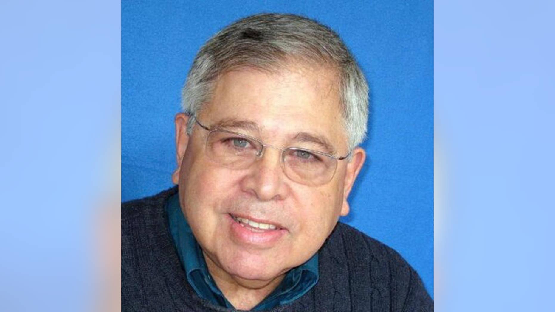FILE - This undated file photo provided by the Lakin family shows, Richard Lakin, a dual Israeli-American citizen originally from Newton, Mass., who died Tuesday, Oct. 27, 2015, after he was critically wounded in a Palestinian attack on a public bus in Jerusalem two weeks ago had died of his wounds. The son of an American-Israeli man killed in a Palestinian attack last year has asked the global scout movement to expel its Palestinian branch after local members dedicated a recent training course to one of his father's killers. (Courtesy of the Lakin family via AP, File)