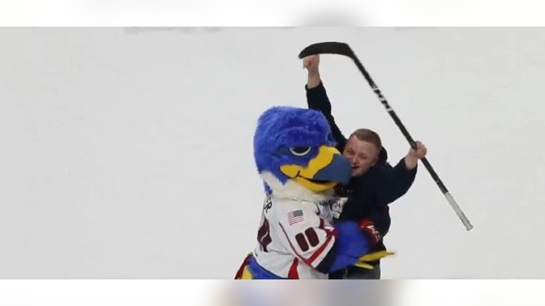 Army recruit Nate Vila won a Mercedes SUV through a "Shoot to Win" contest at a Springfield Thunderbirds game.