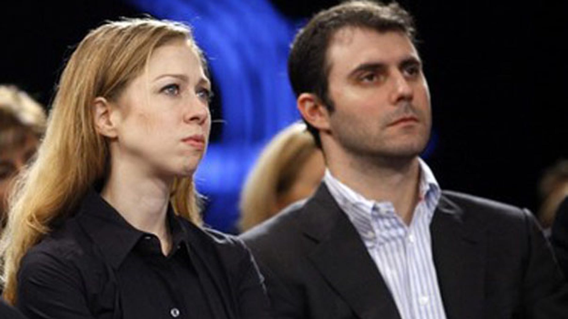 Sept. 25, 2009: Chelsea Clinton and Marc Mezvinsky at the Clinton Global Initiative in New York (Reuters)
