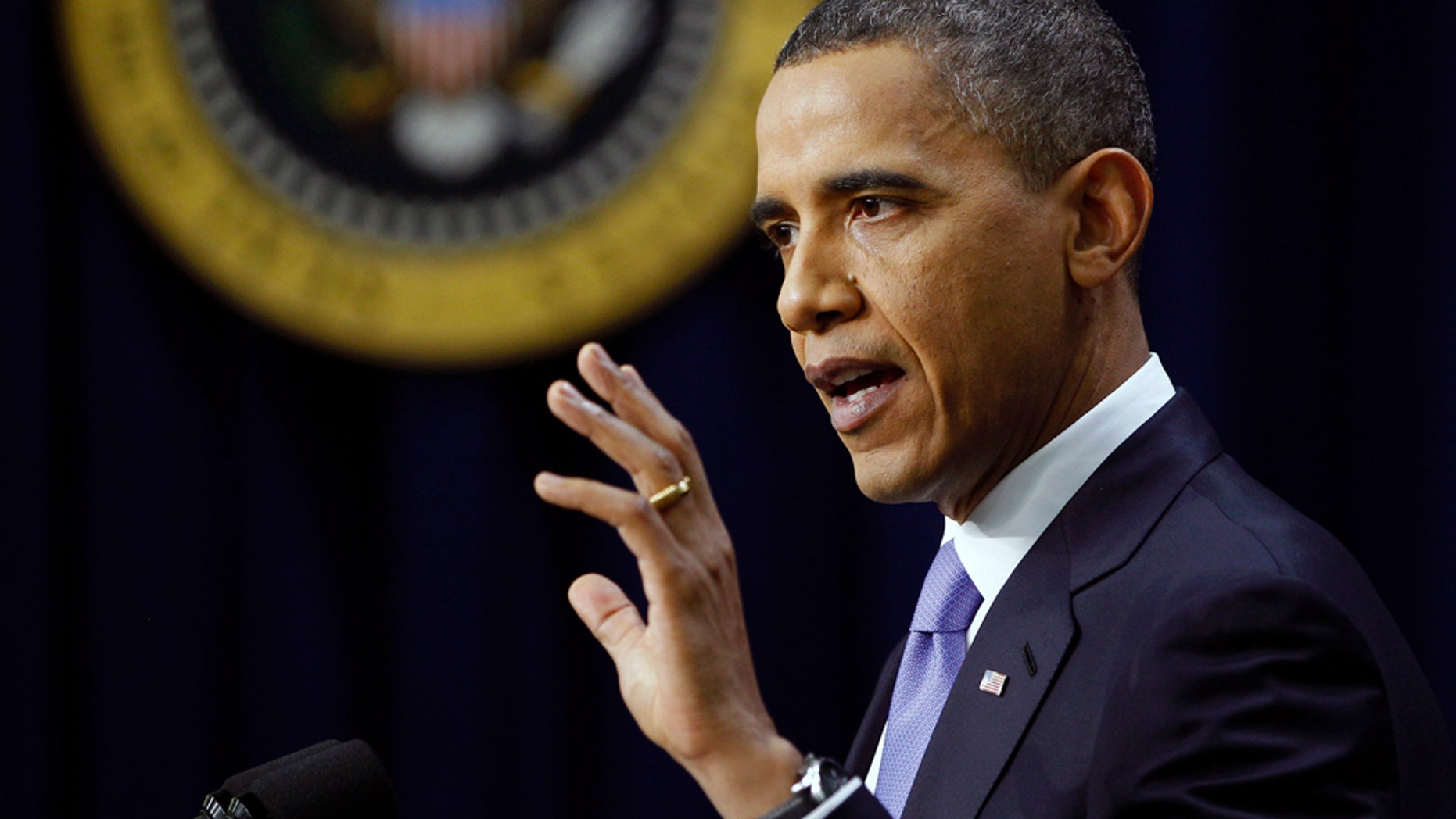 President Barack Obama answers a question during a news conference on the White House complex, Wednesday, Dec. 22, 2010, in Washington. (AP Photo/Evan Vucci)