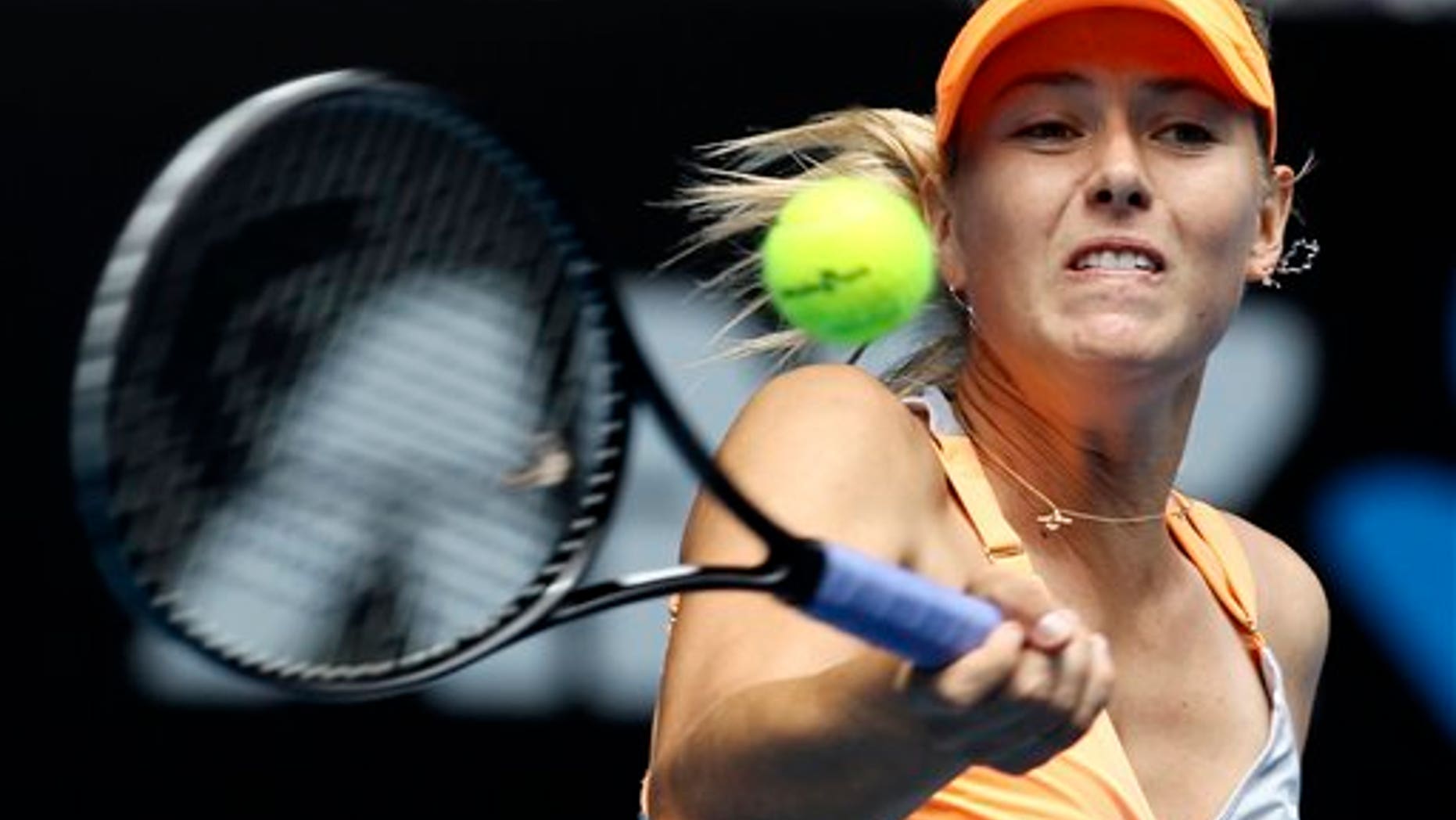 Maria Sharapova at the 2011 Australian Open.