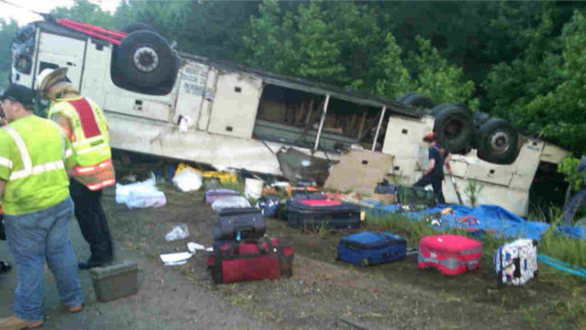 May 31: A SkyExpress bus headed to New York City swerved off northbound Interstate 95, killing four people and sending more than 50 others to the hospital.