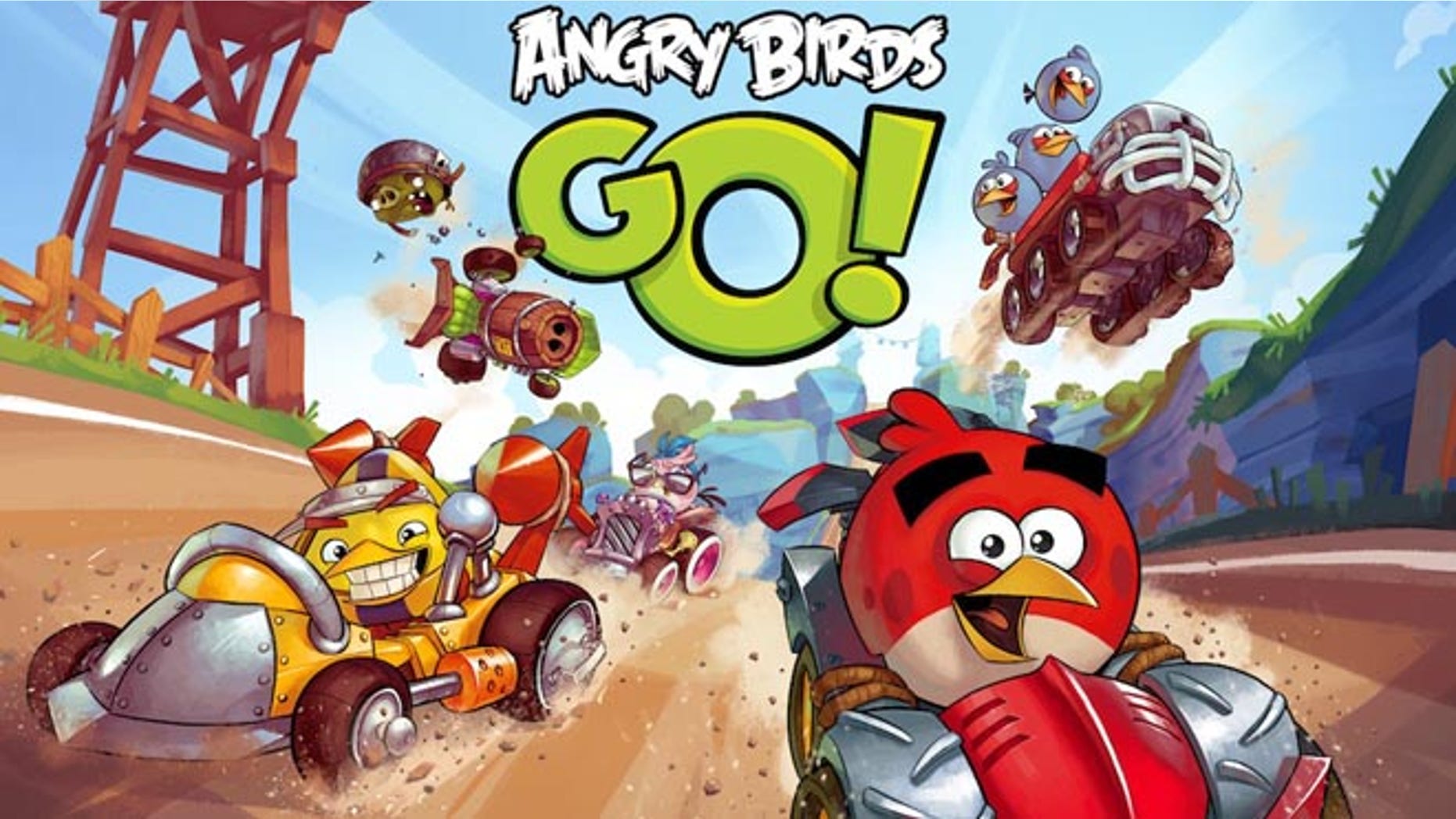 In a first for the Angry Birds series, the forthcoming Angry Birds Go! title will feature high-octane downhill racing, upgradable karts, tons of characters with unique special powers and a fully rendered 3D world.