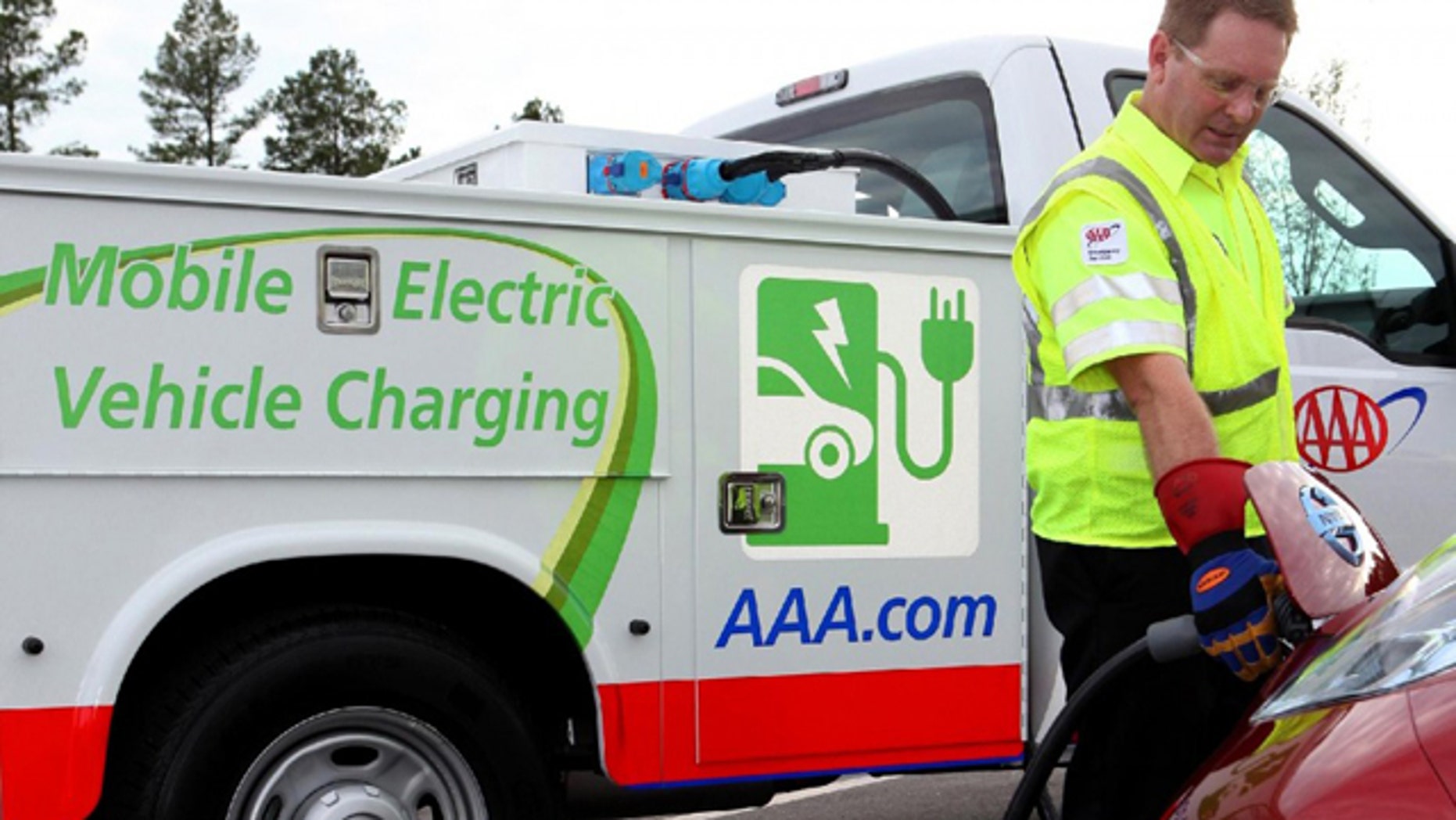AAA Testing Mobile Electric Car Charging Service Fox News
