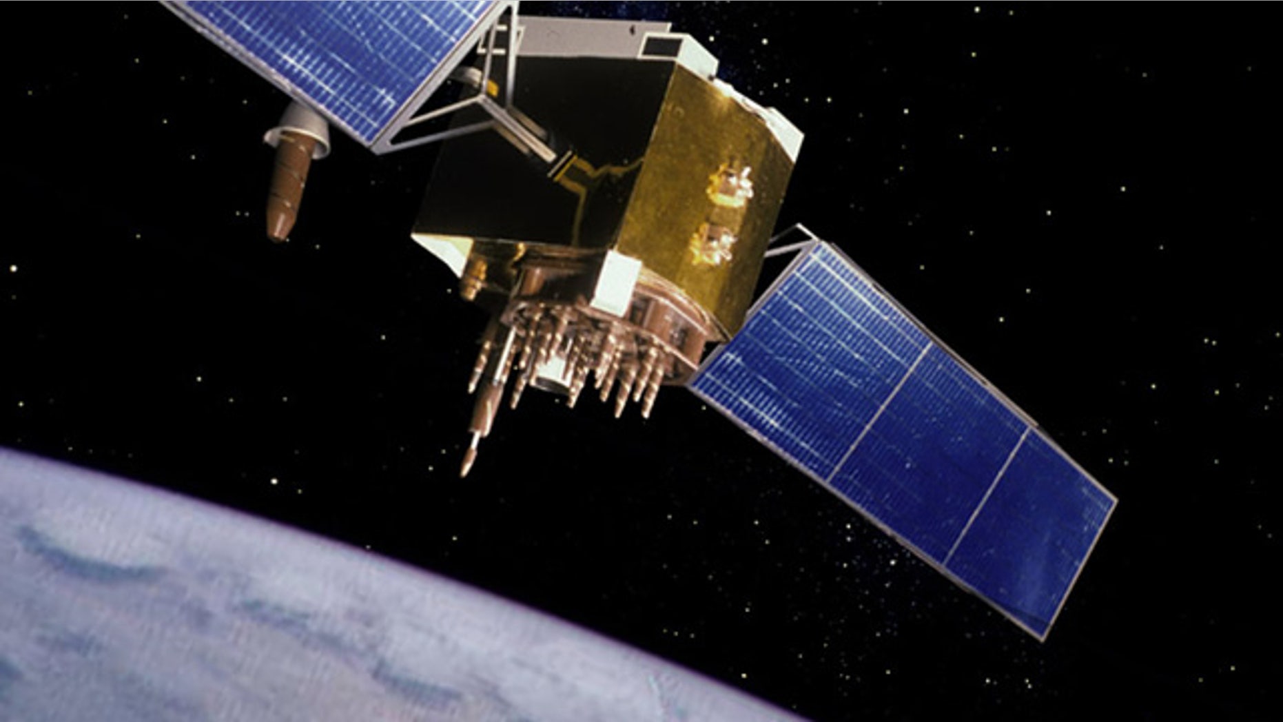 30 satellites like this one make up the GPS system, which the Air Force called "the most capable in the history of the program."