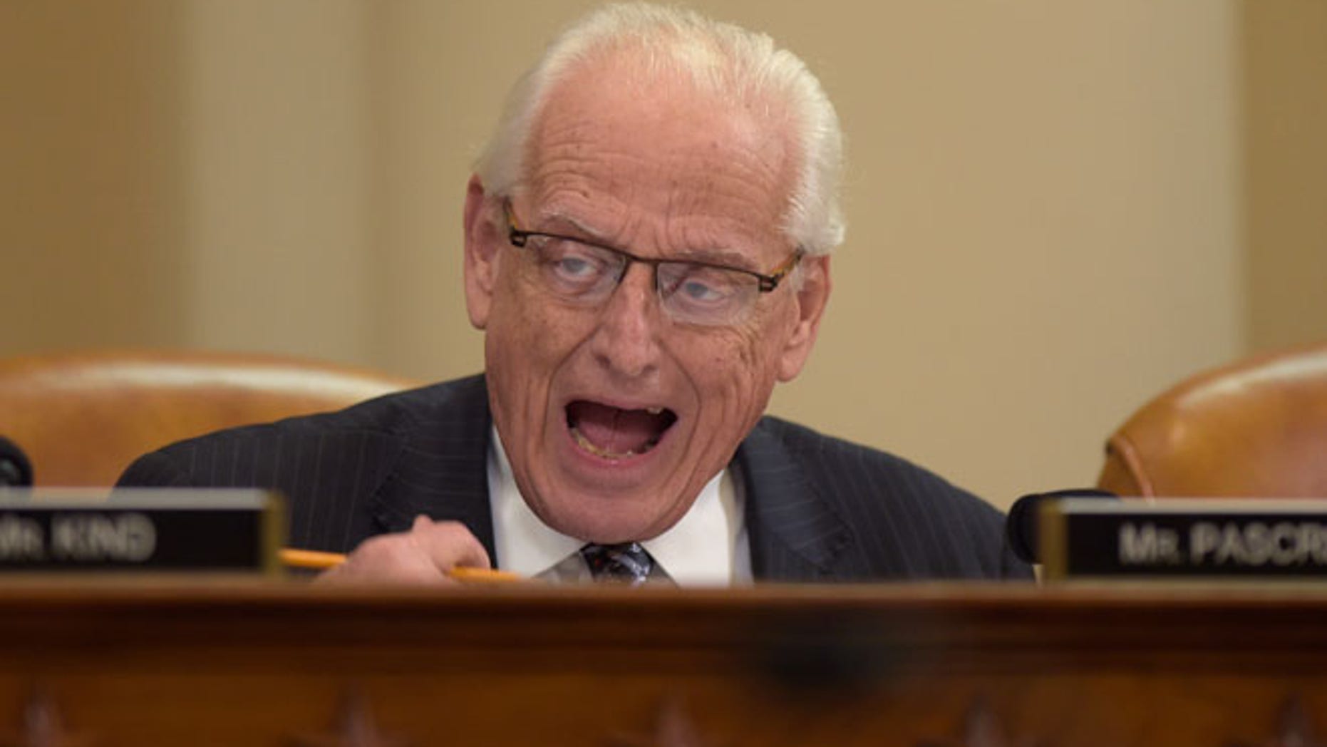 Rep. Bill Pascrell Jr., D-N.J., speaks during a meeting on Capitol Hill in Washington