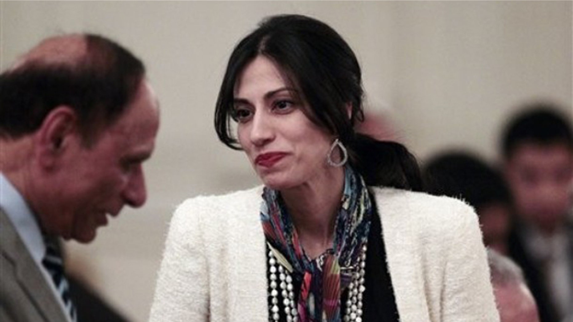 Huma Abedin's career includes service as a top aide to Hillary Clinton.