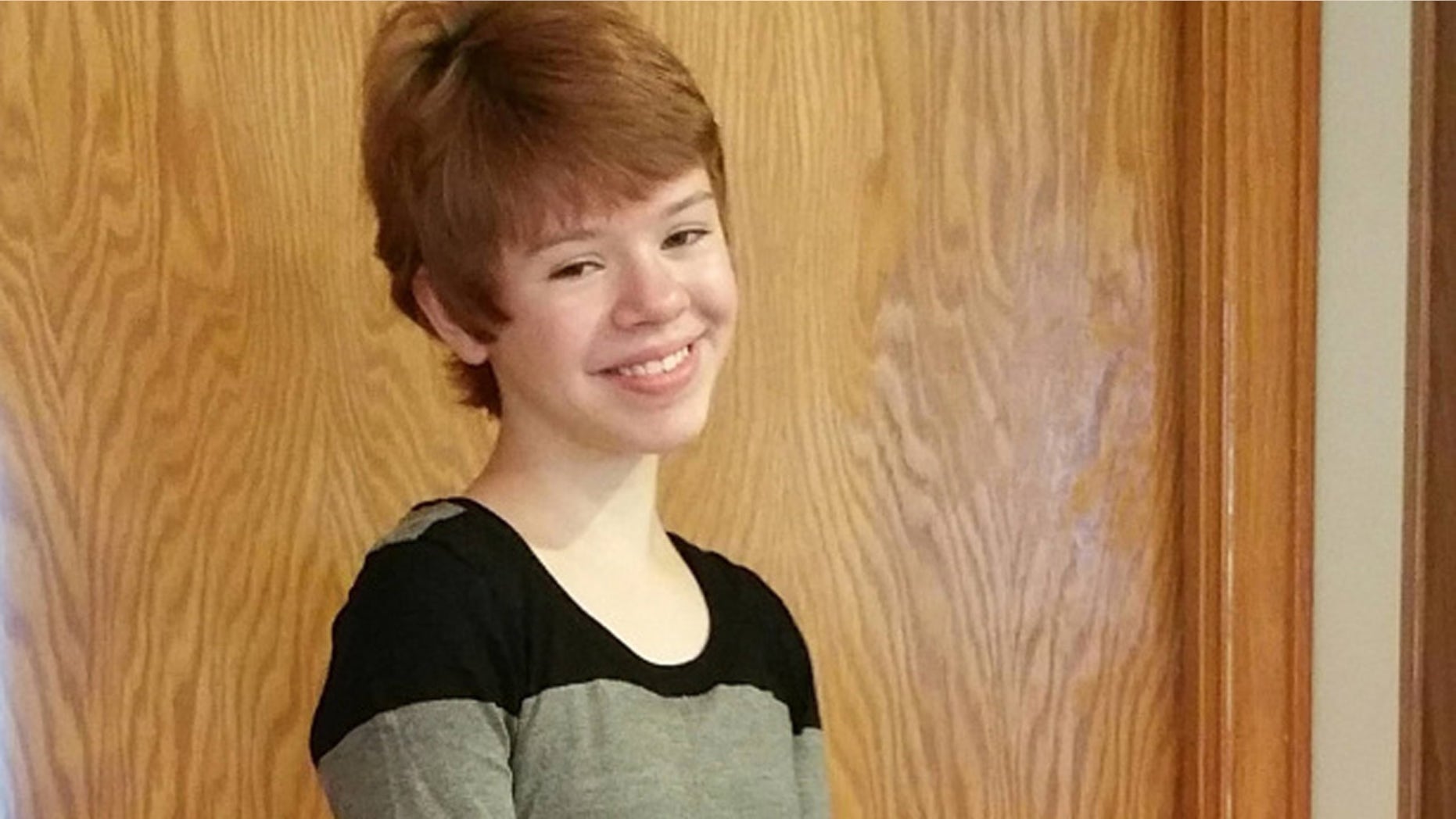 This undated image shows 14-year-old Abigail Kopf, who was critically injured Saturday during a shooting in Kalamazoo, Mich. (Courtesy Kopf Family)