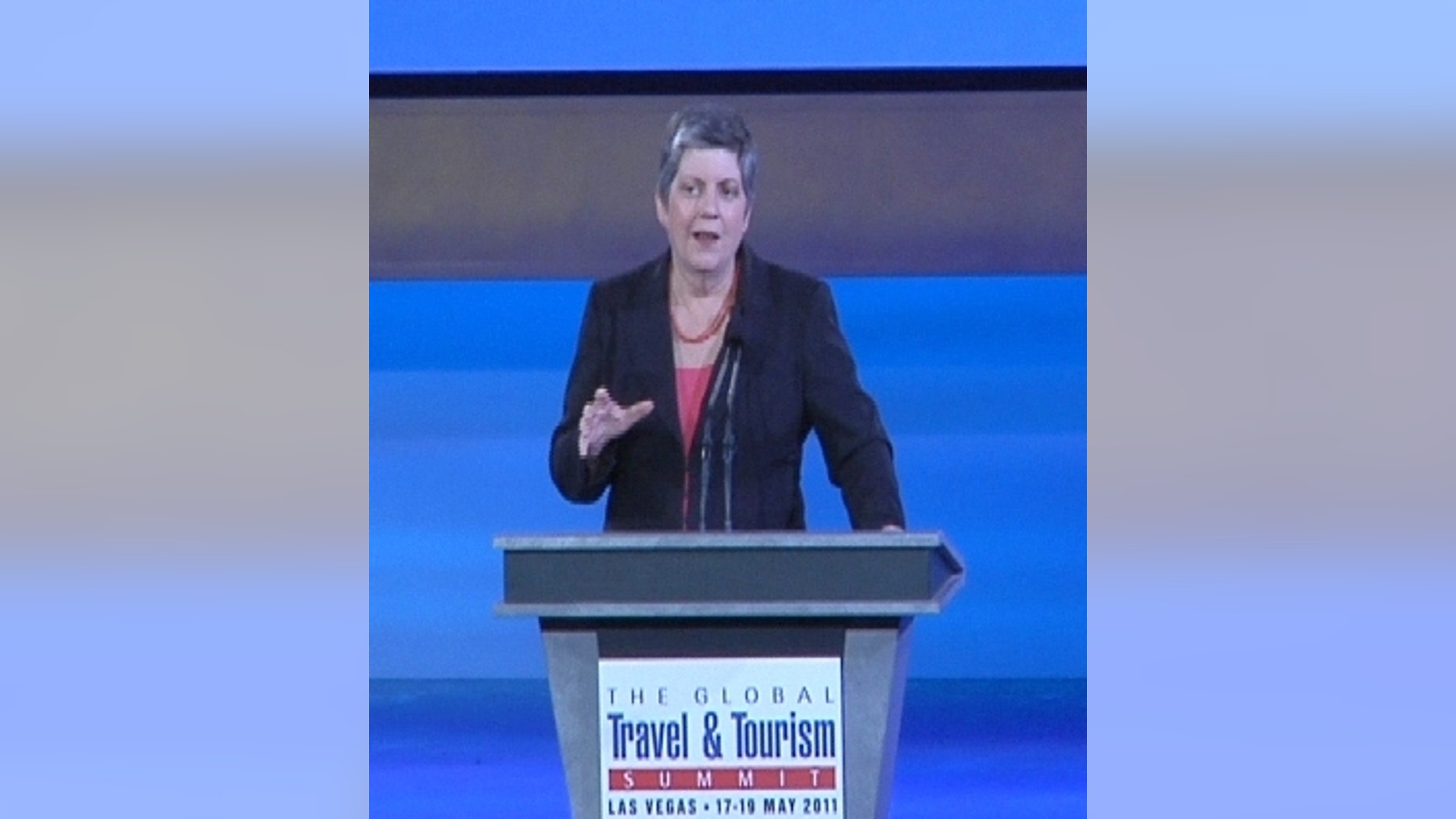 Sec. Janet Napolitano in Las Vegas Thursday, May 19, 2011. (FOX News Photo)